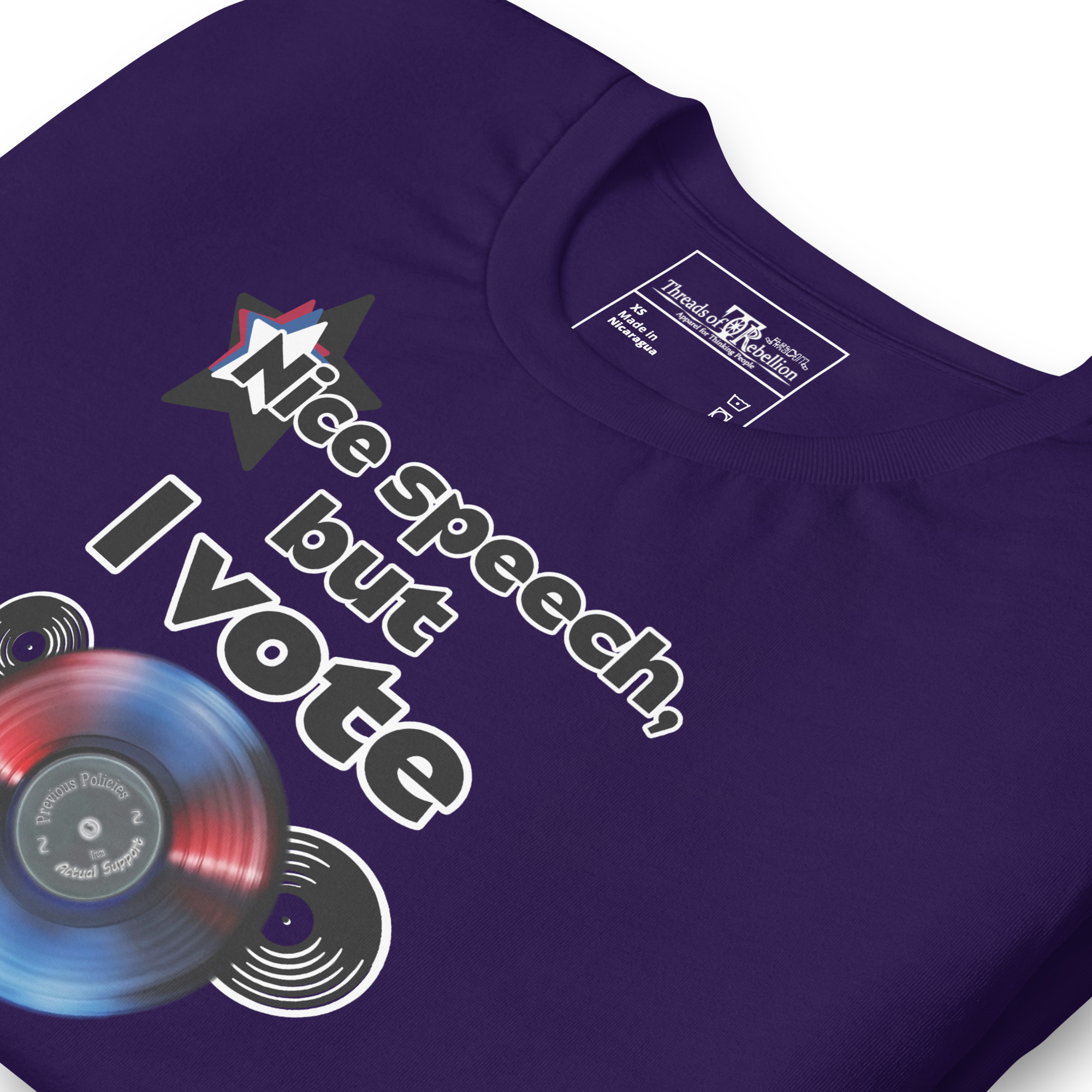 I Vote Record | AG | T-Shirt - Image 12