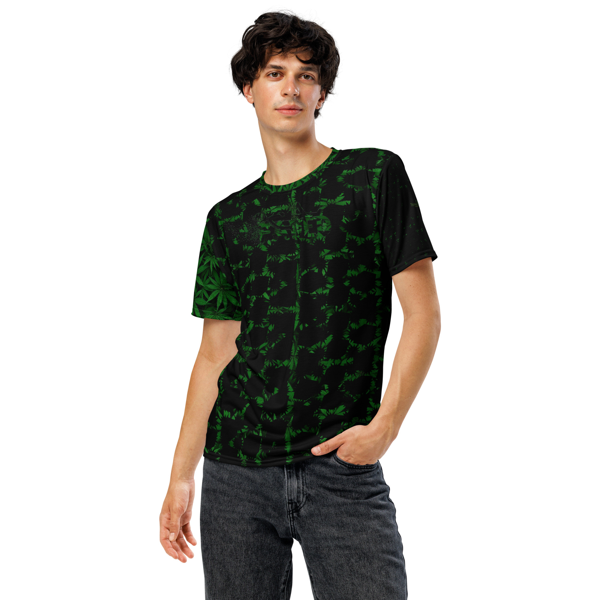 Faded M Chaos Ed. | Men’s | Crew Neck T-Shirt - Image 3