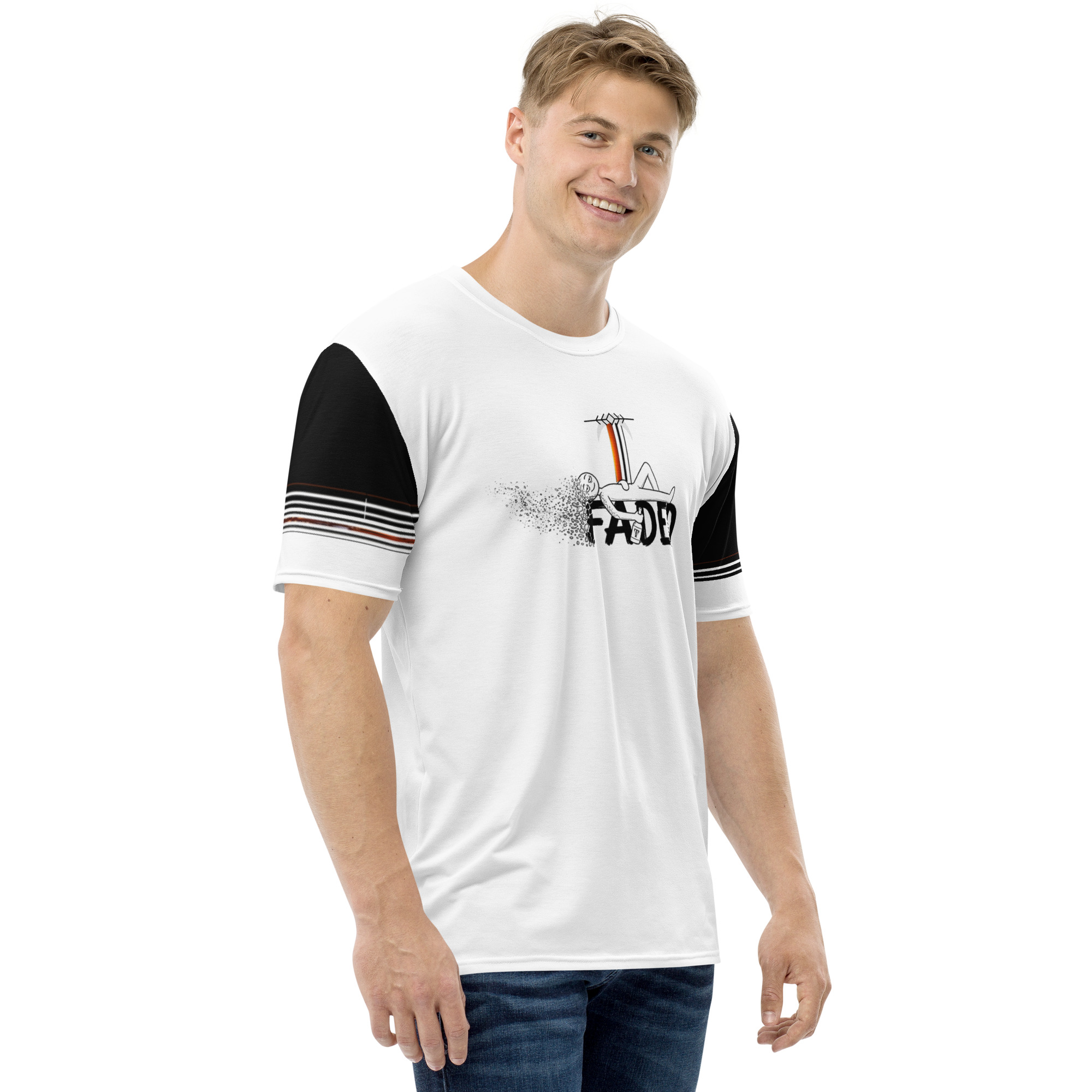 Faded A Order Ed. | Men’s | Crew Neck T-Shirt - Image 7