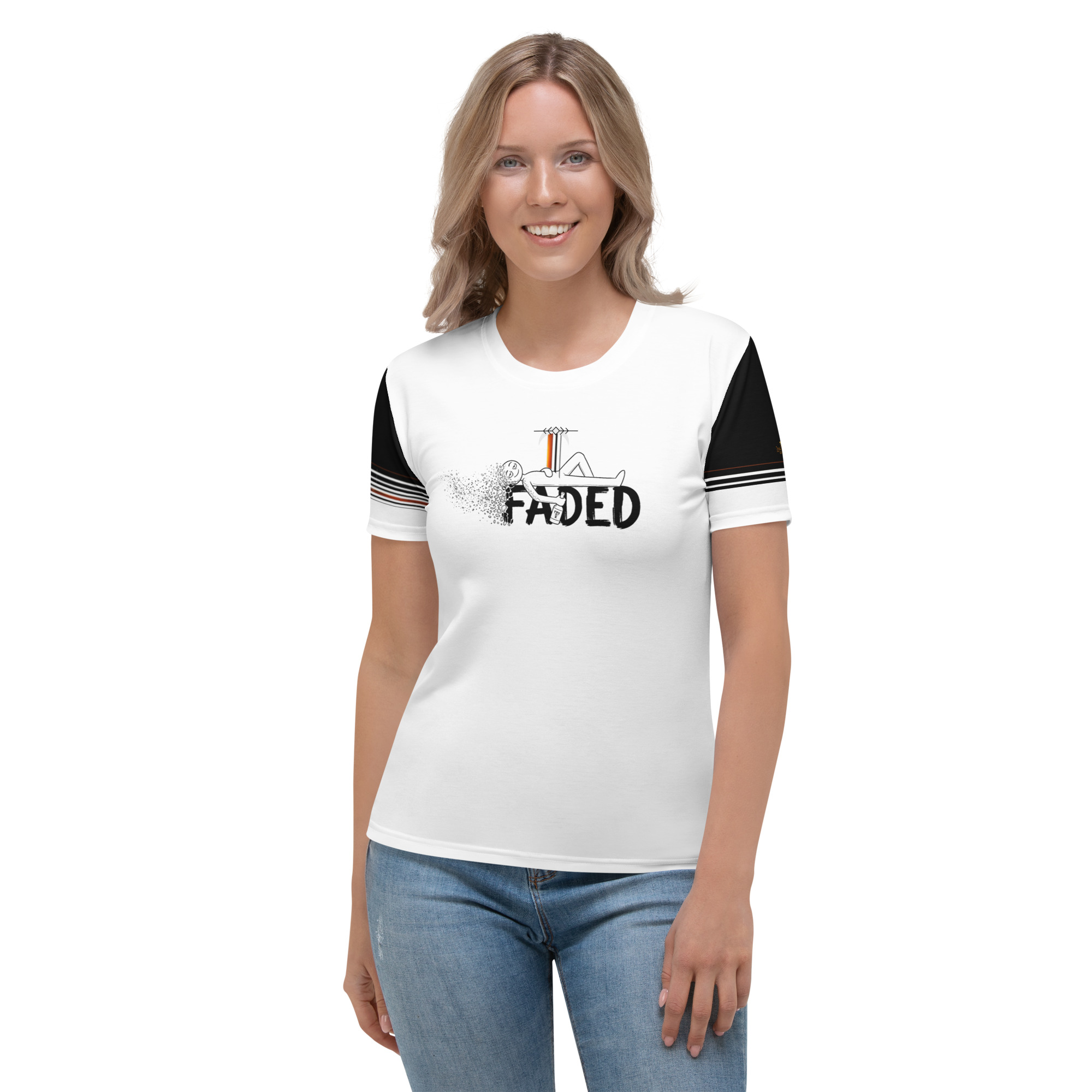 Faded A Order Ed. | Women’s | Crew Neck T-Shirt - Image 3