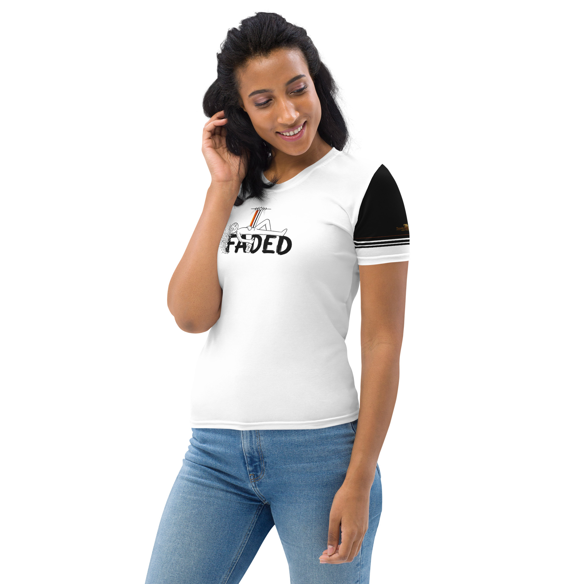 Faded A Order Ed. | Women’s | Crew Neck T-Shirt - Image 7