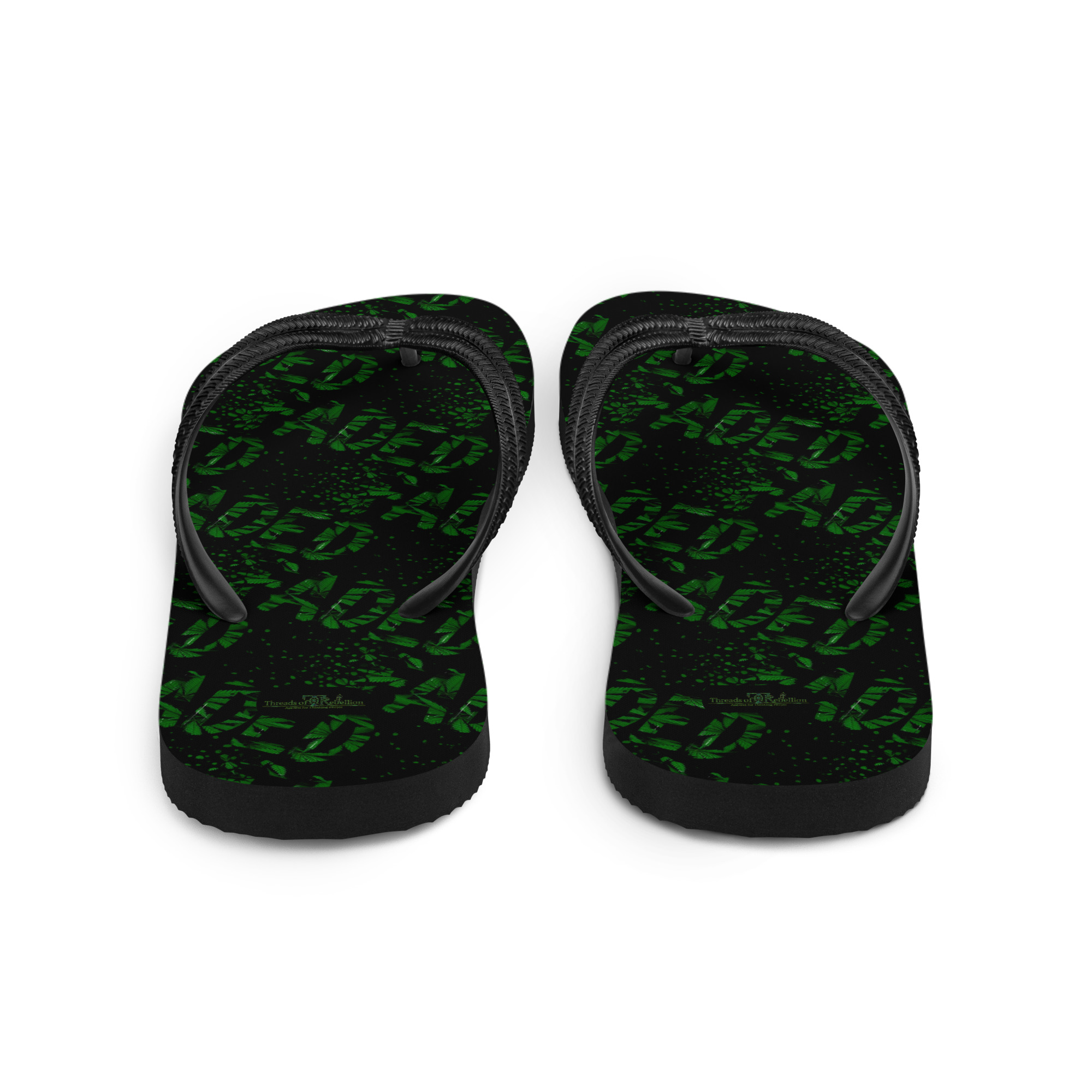 Faded M | AG | Flip-Flops | Dark - Image 4