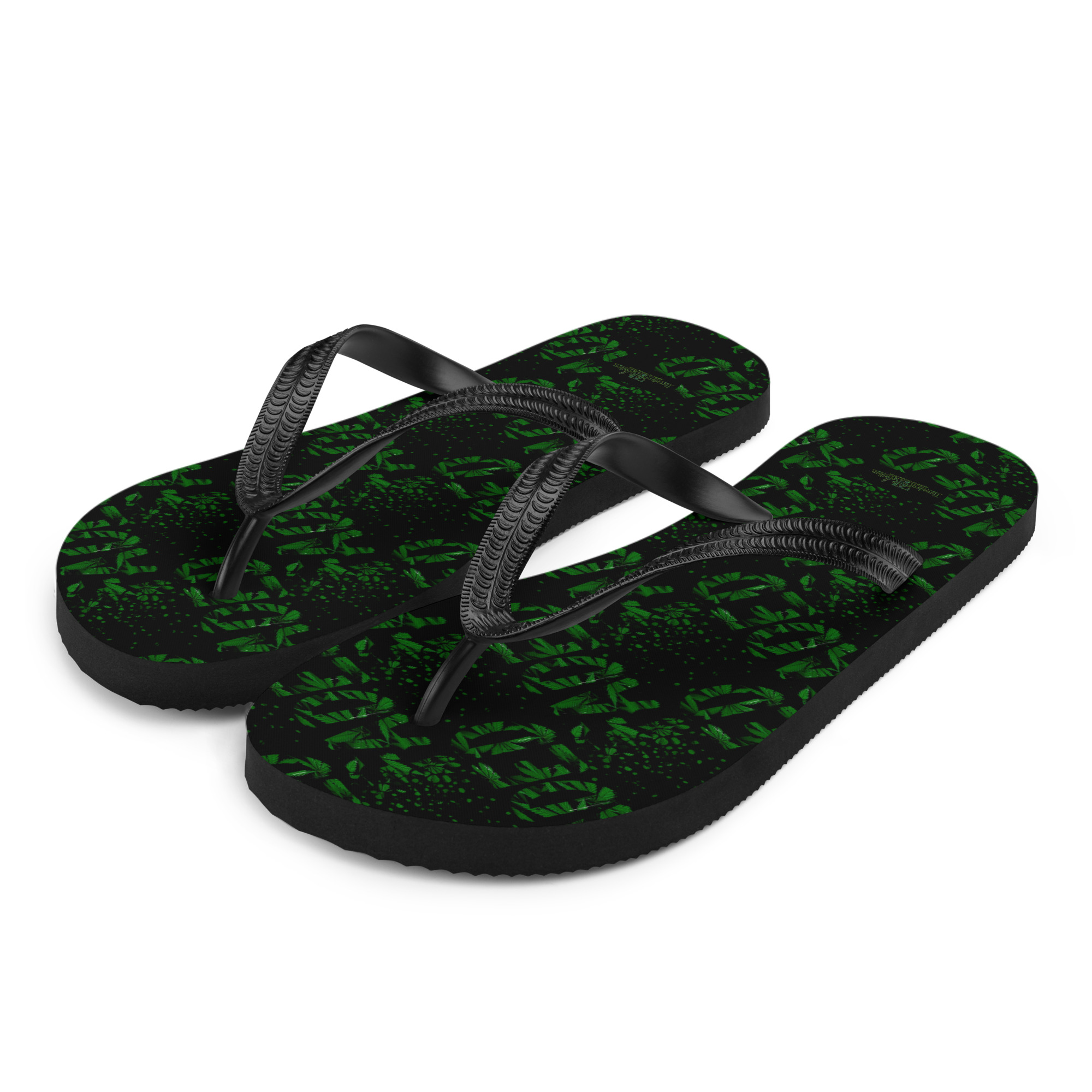 Faded M | AG | Flip-Flops | Dark