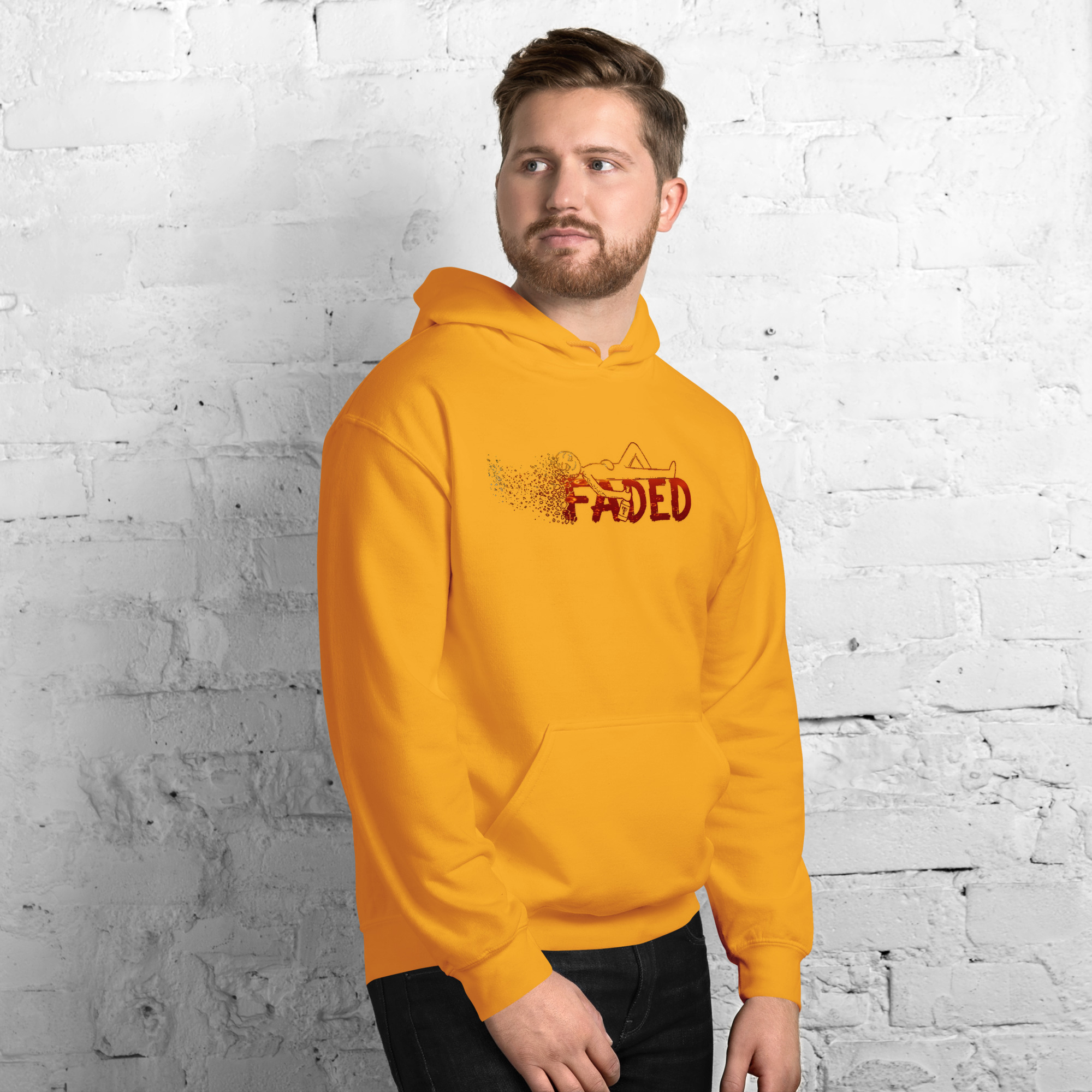 Faded A | AG | Cold Weather Hoodie - Image 12