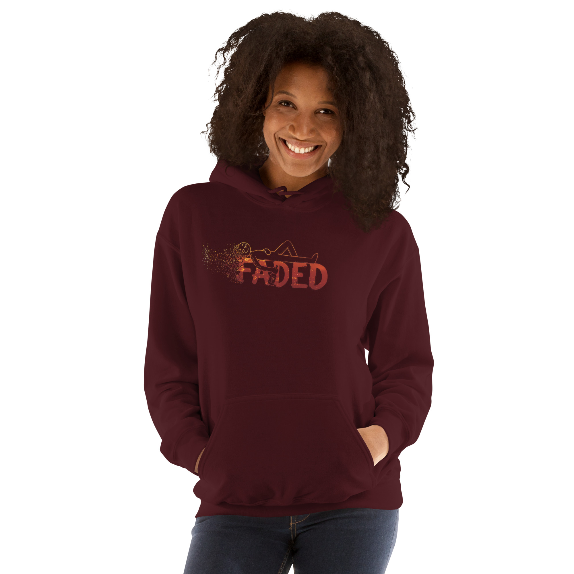 Faded A | AG | Cold Weather Hoodie - Image 8