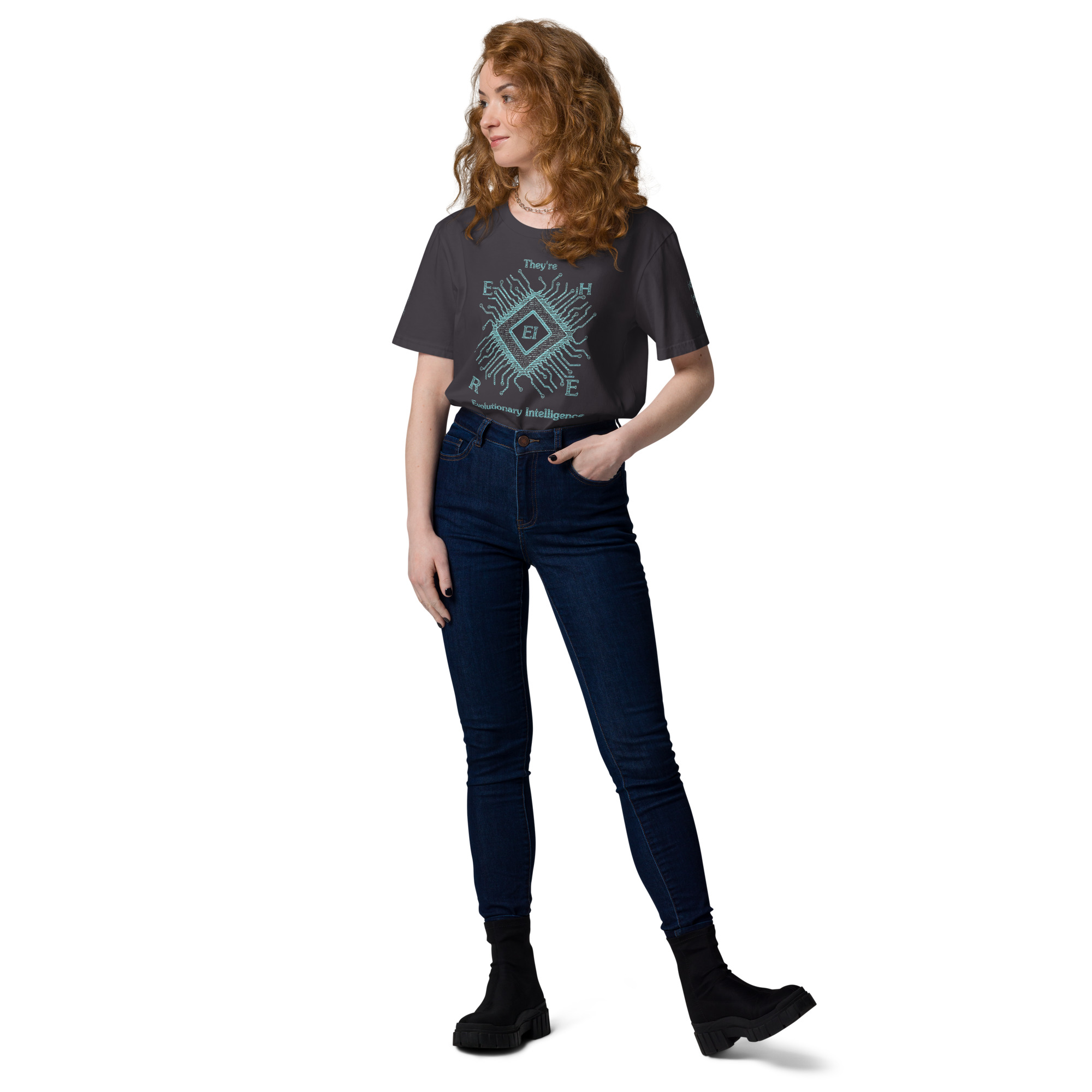 EI.001 Cyber Ed. | AG | Organic T-Shirt - Image 39