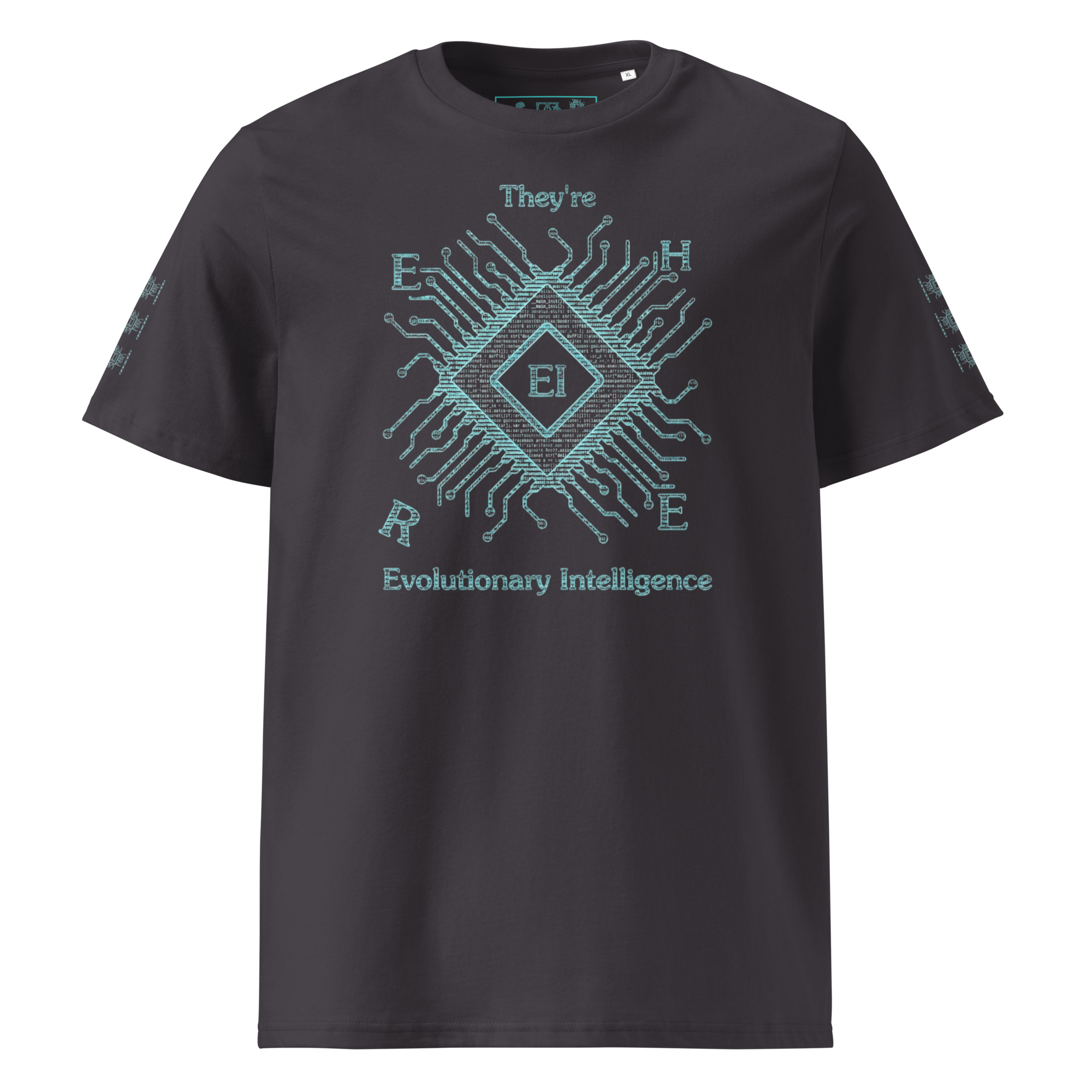 EI.001 Cyber Ed. | AG | Organic T-Shirt - Image 37