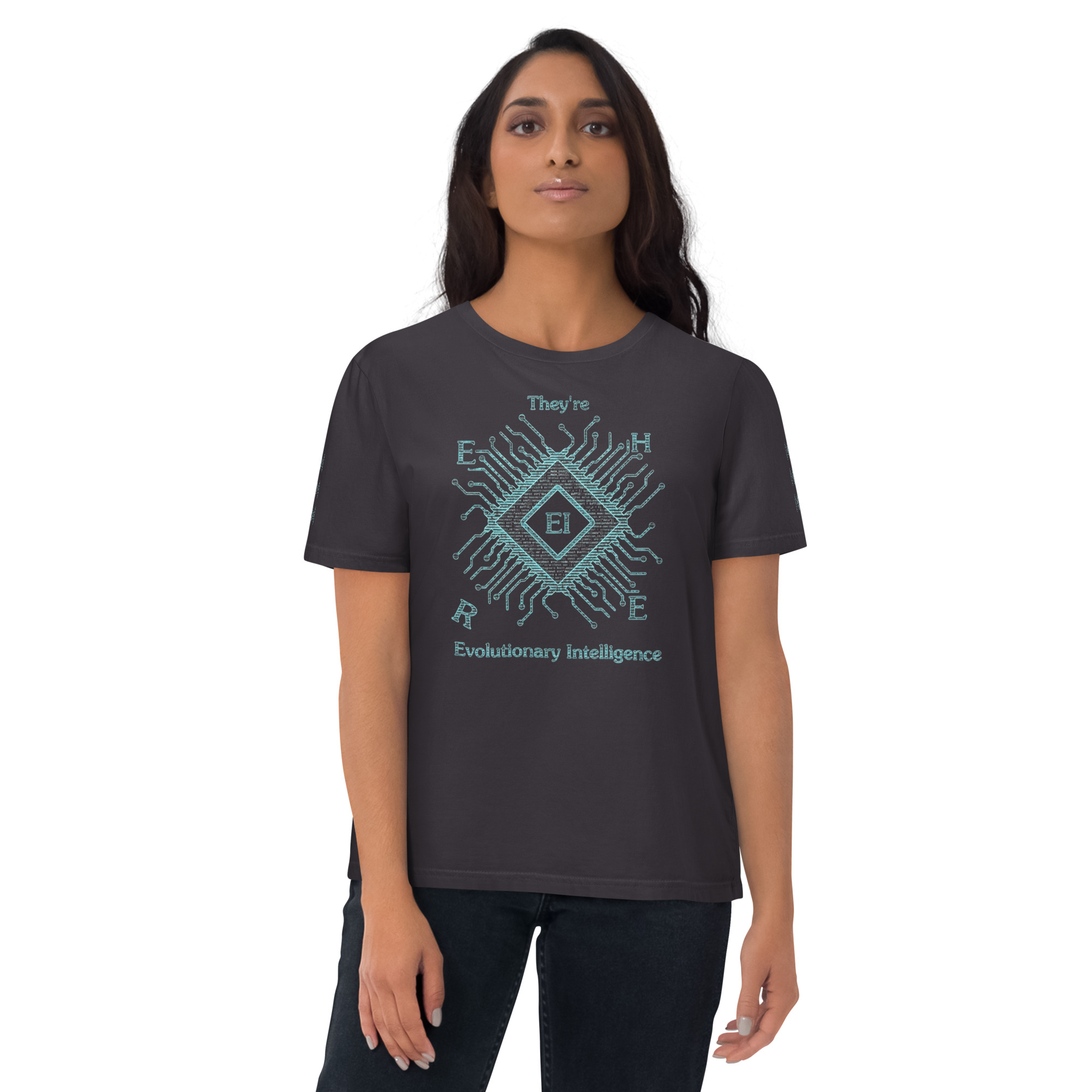EI.001 Cyber Ed. | AG | Organic T-Shirt - Image 35