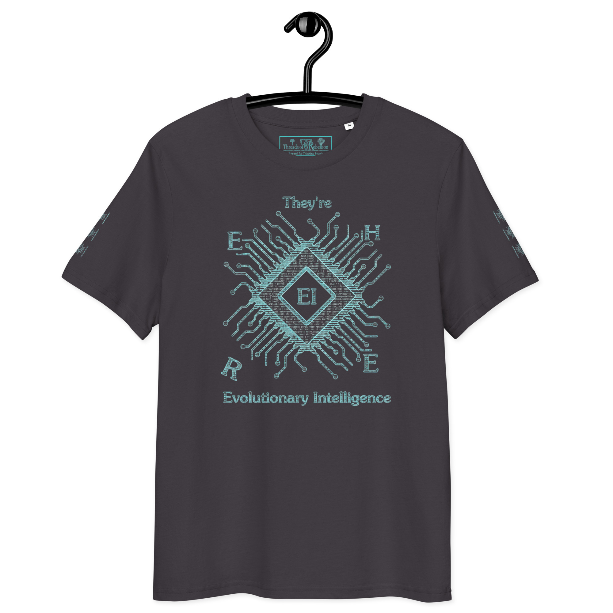 EI.001 Cyber Ed. | AG | Organic T-Shirt - Image 47