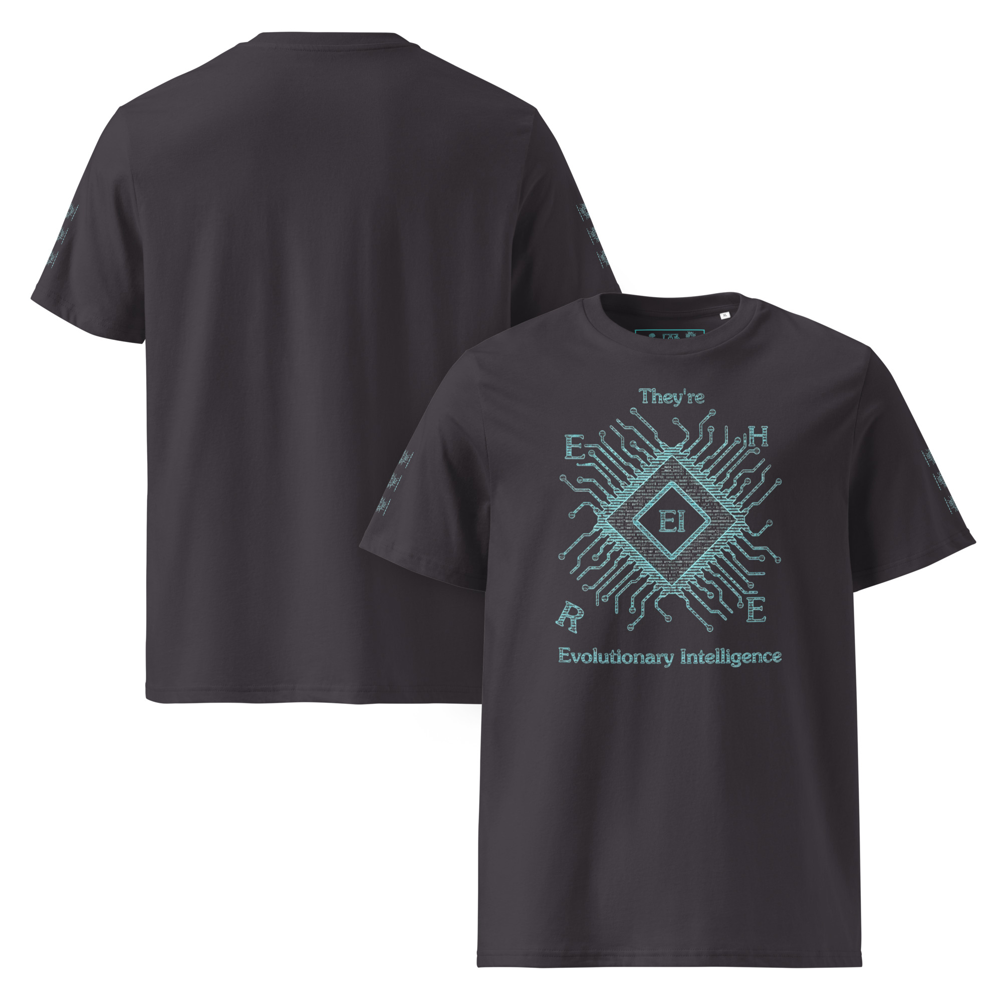 EI.001 Cyber Ed. | AG | Organic T-Shirt - Image 31