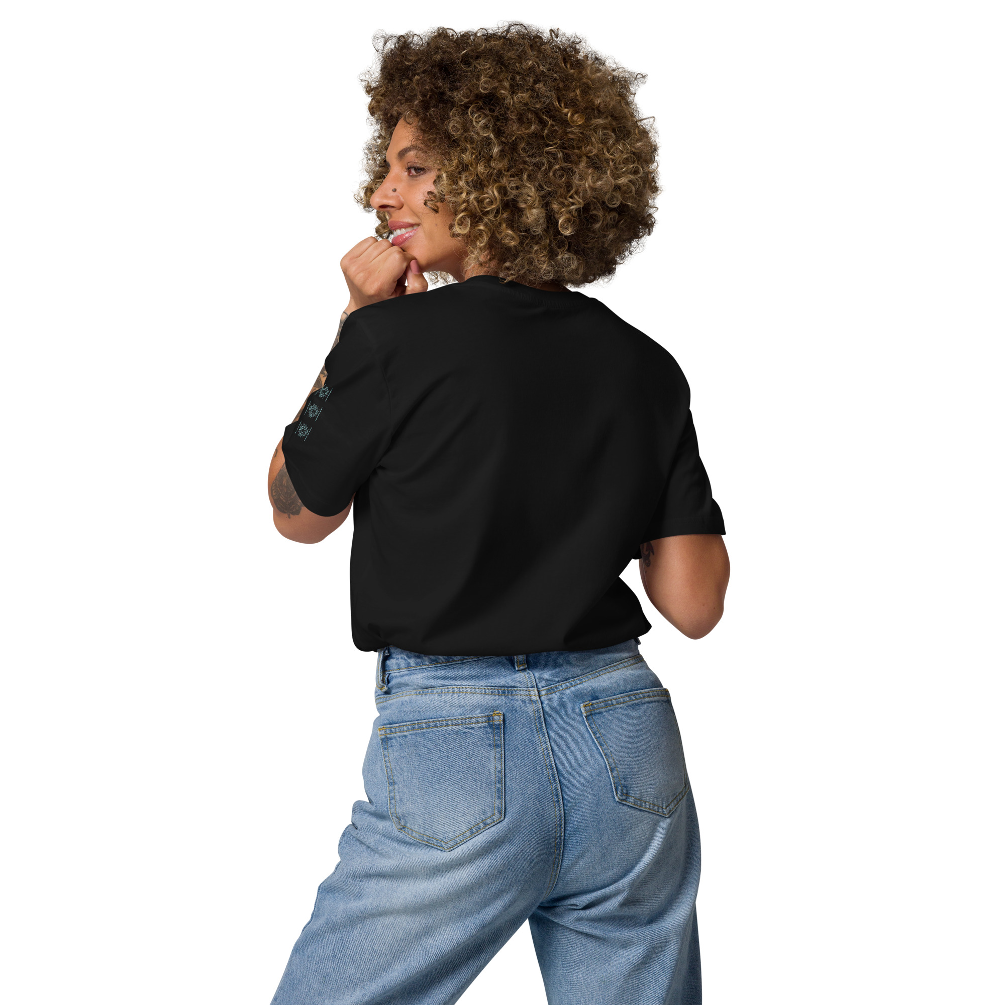 EI.001 Cyber Ed. | AG | Organic T-Shirt - Image 10
