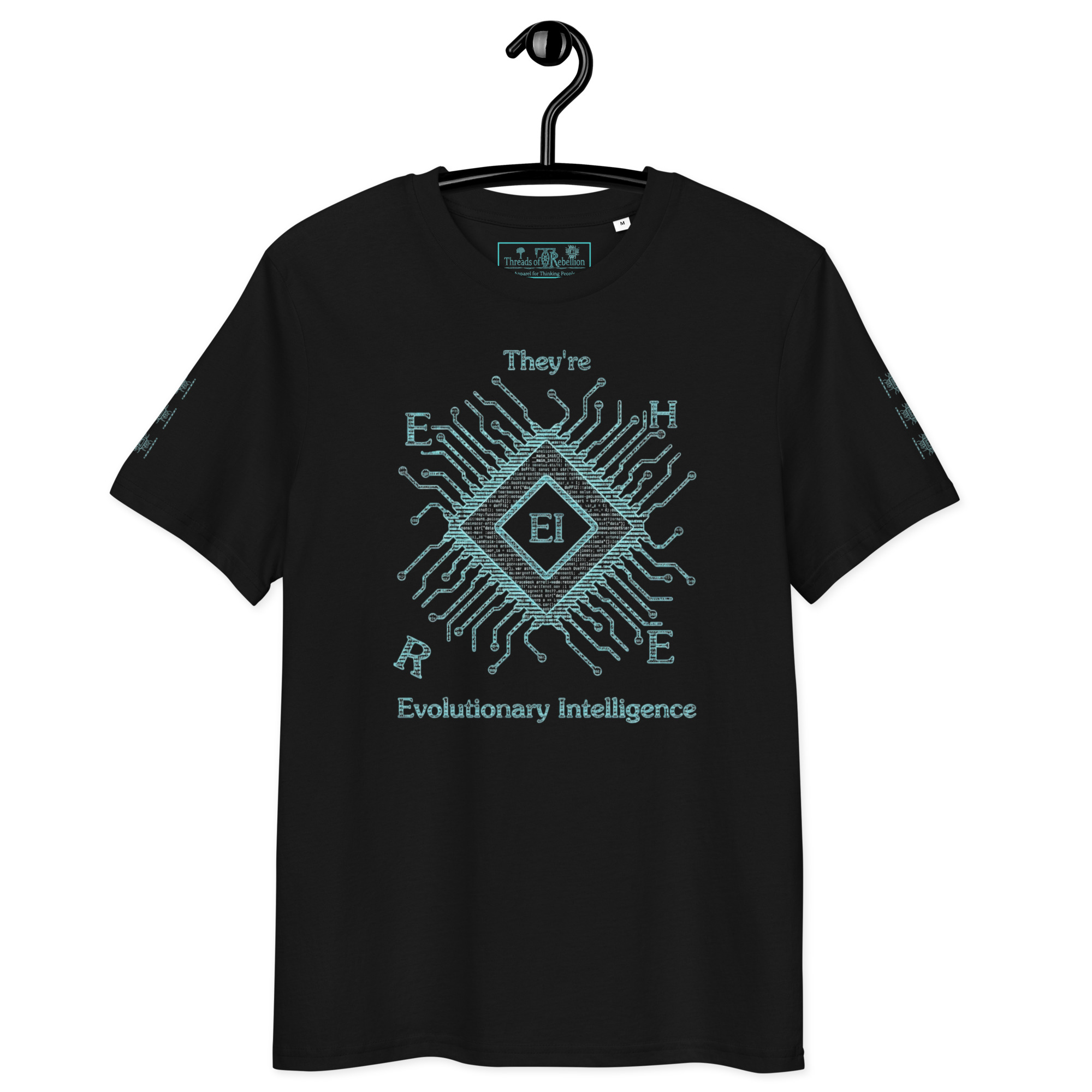 EI.001 Cyber Ed. | AG | Organic T-Shirt - Image 40