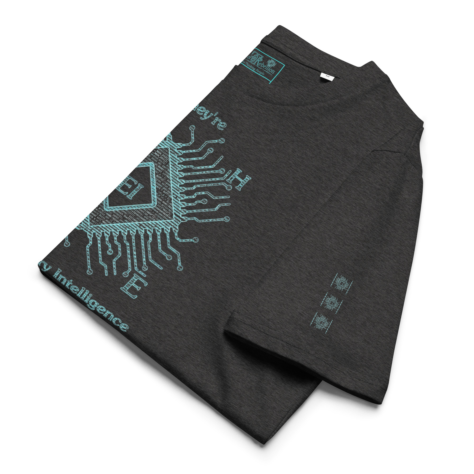 EI.001 Cyber Ed. | AG | Organic T-Shirt - Image 2