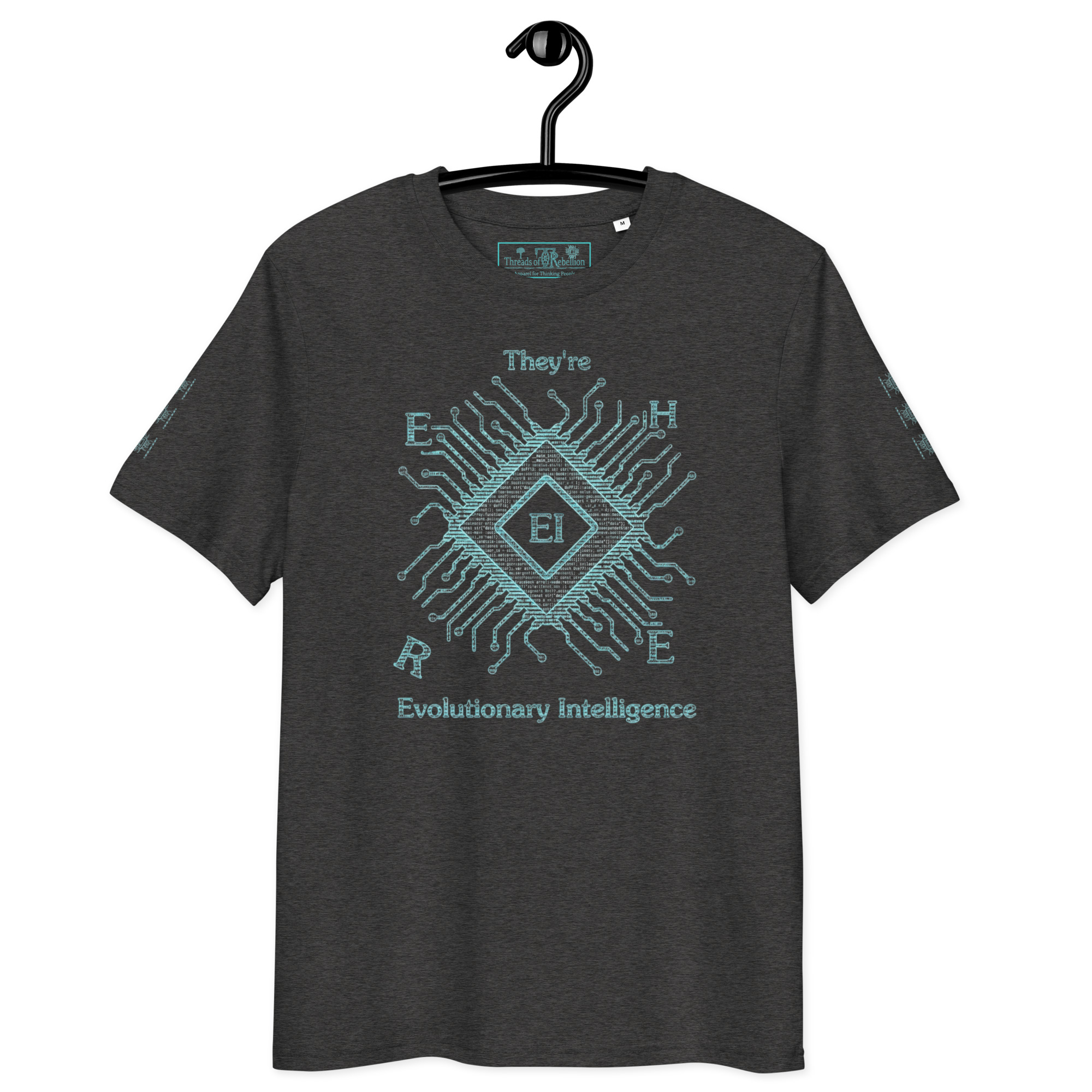 EI.001 Cyber Ed. | AG | Organic T-Shirt - Image 45