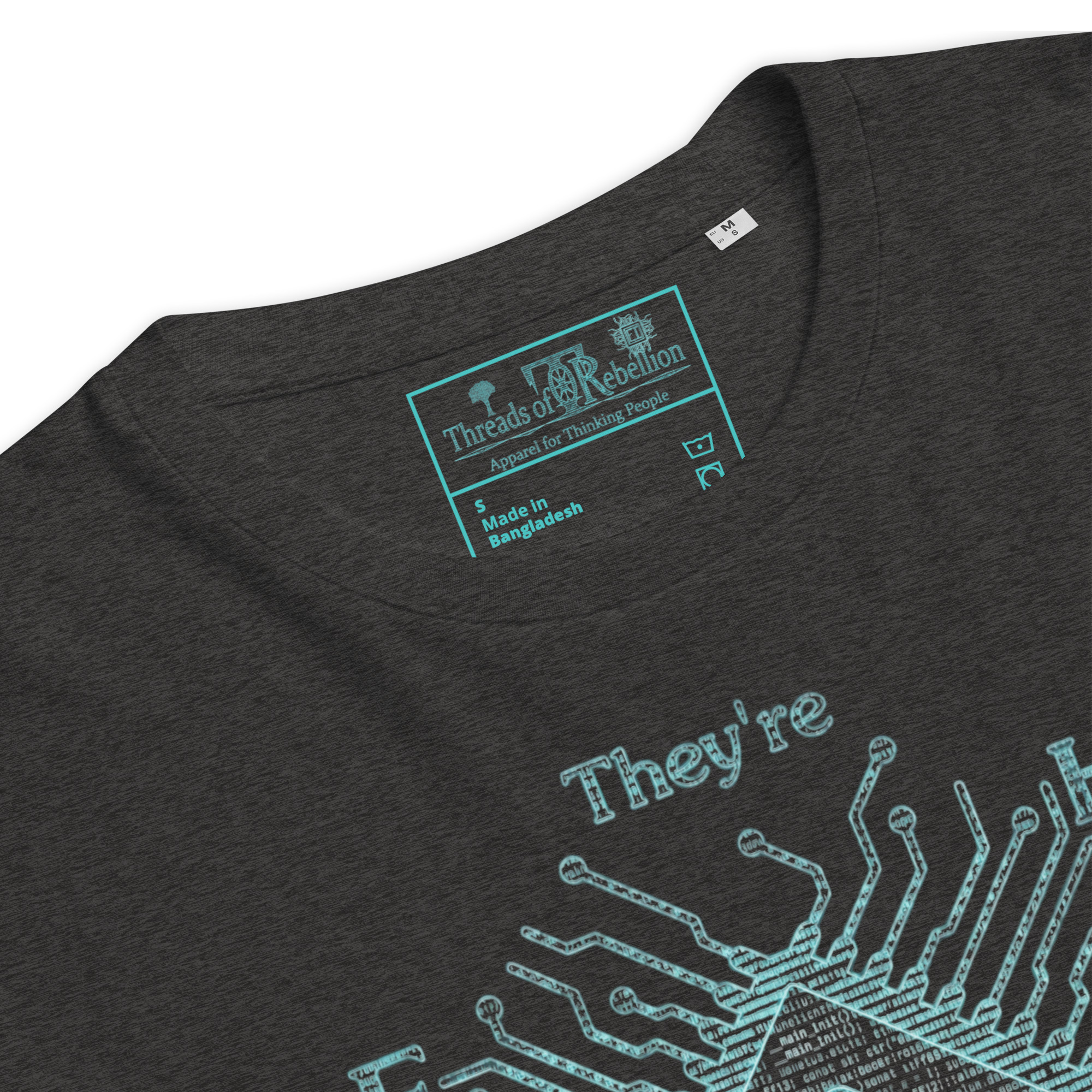 EI.001 Cyber Ed. | AG | Organic T-Shirt - Image 25