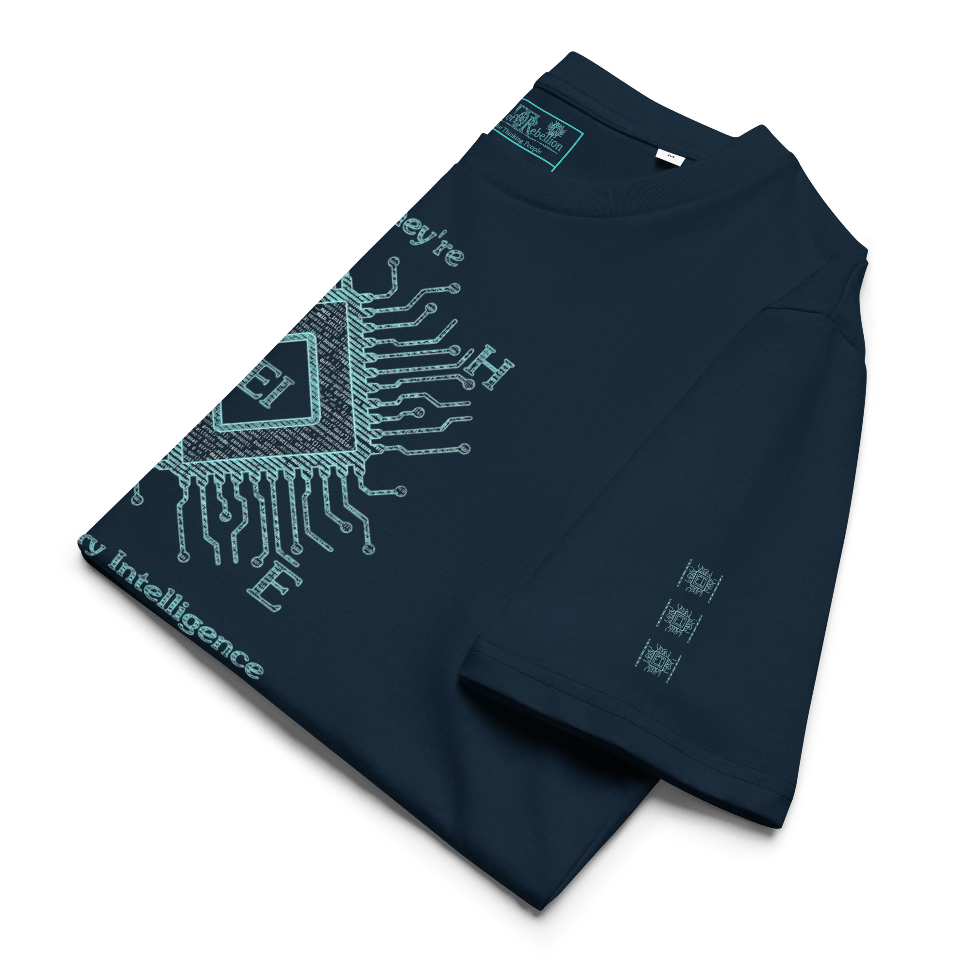 EI.001 Cyber Ed. | AG | Organic T-Shirt - Image 15