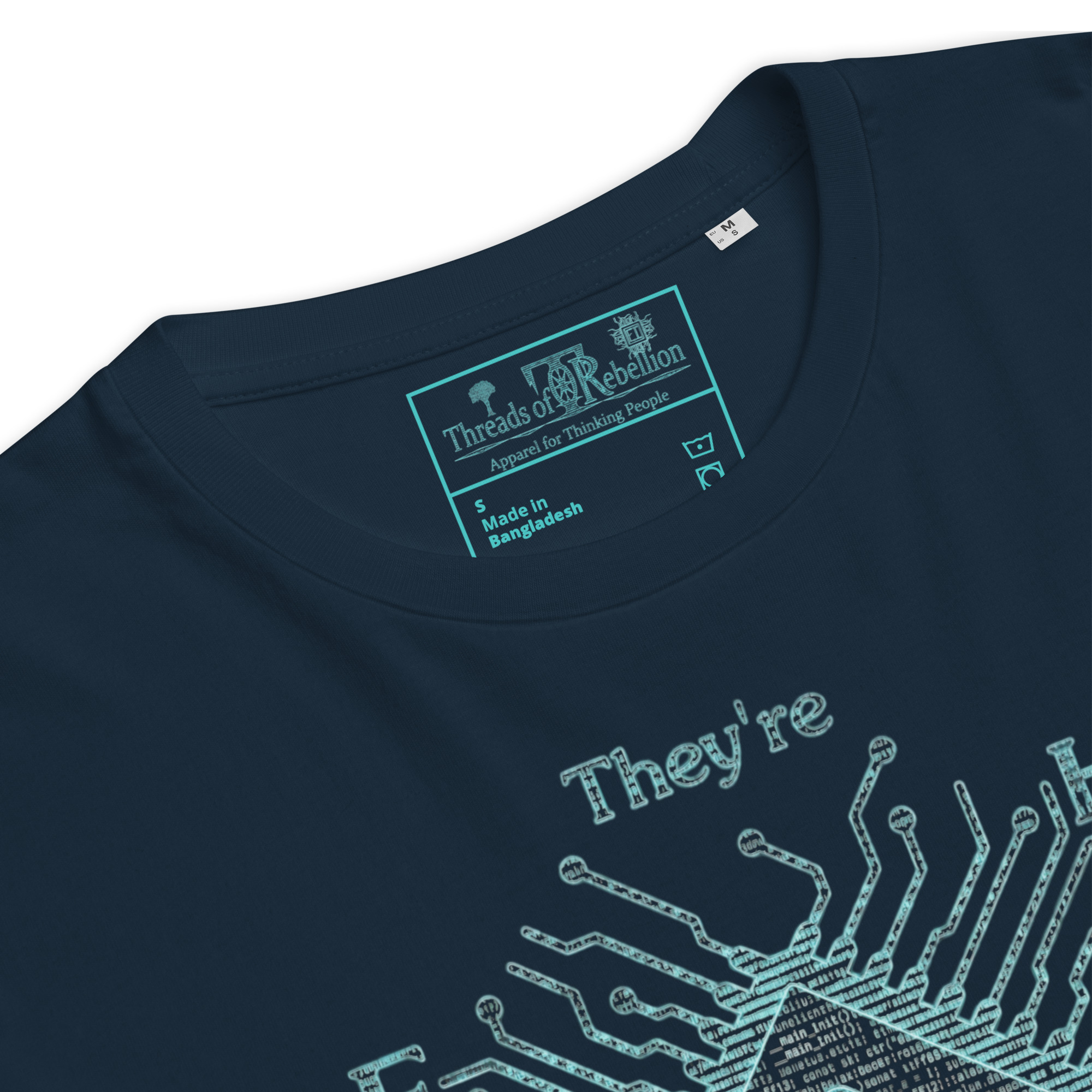 EI.001 Cyber Ed. | AG | Organic T-Shirt - Image 22