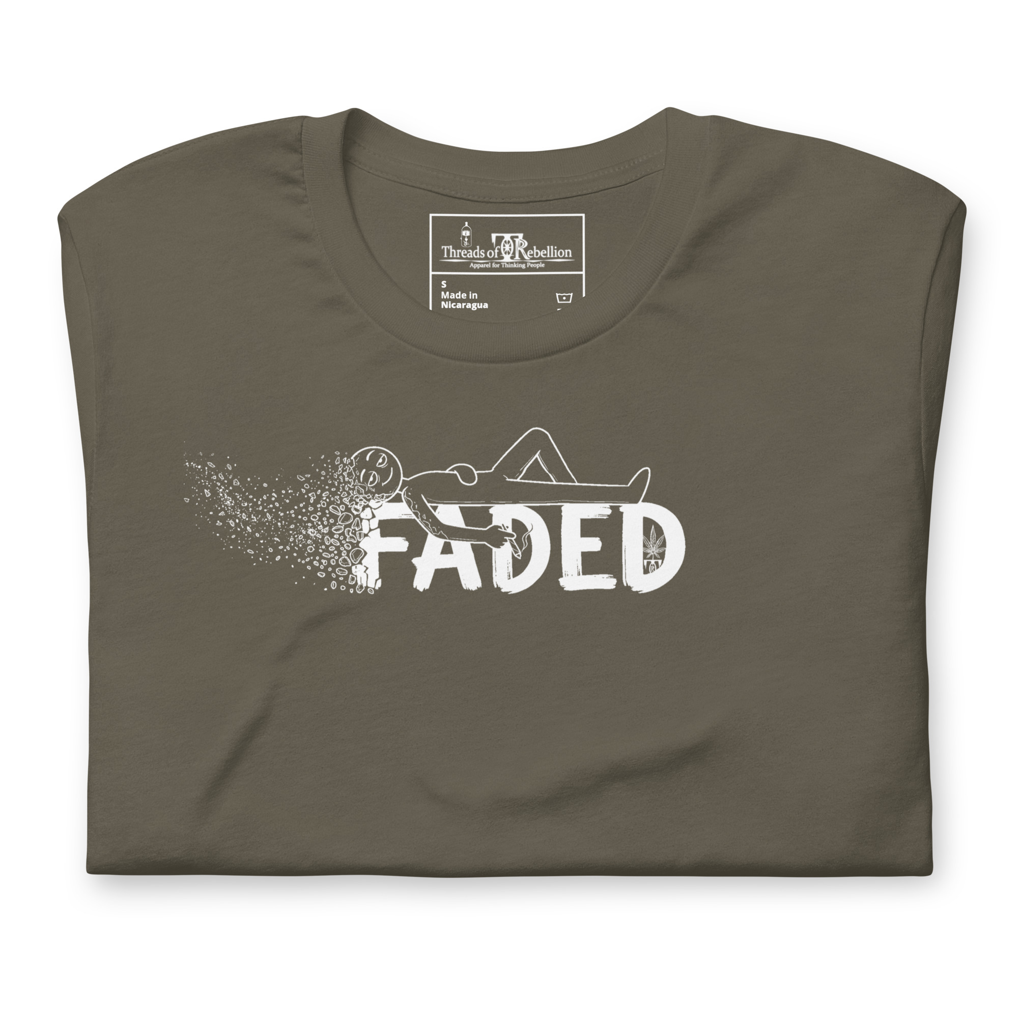 Faded AF M | AG | T-Shirt | Dark - Image 6