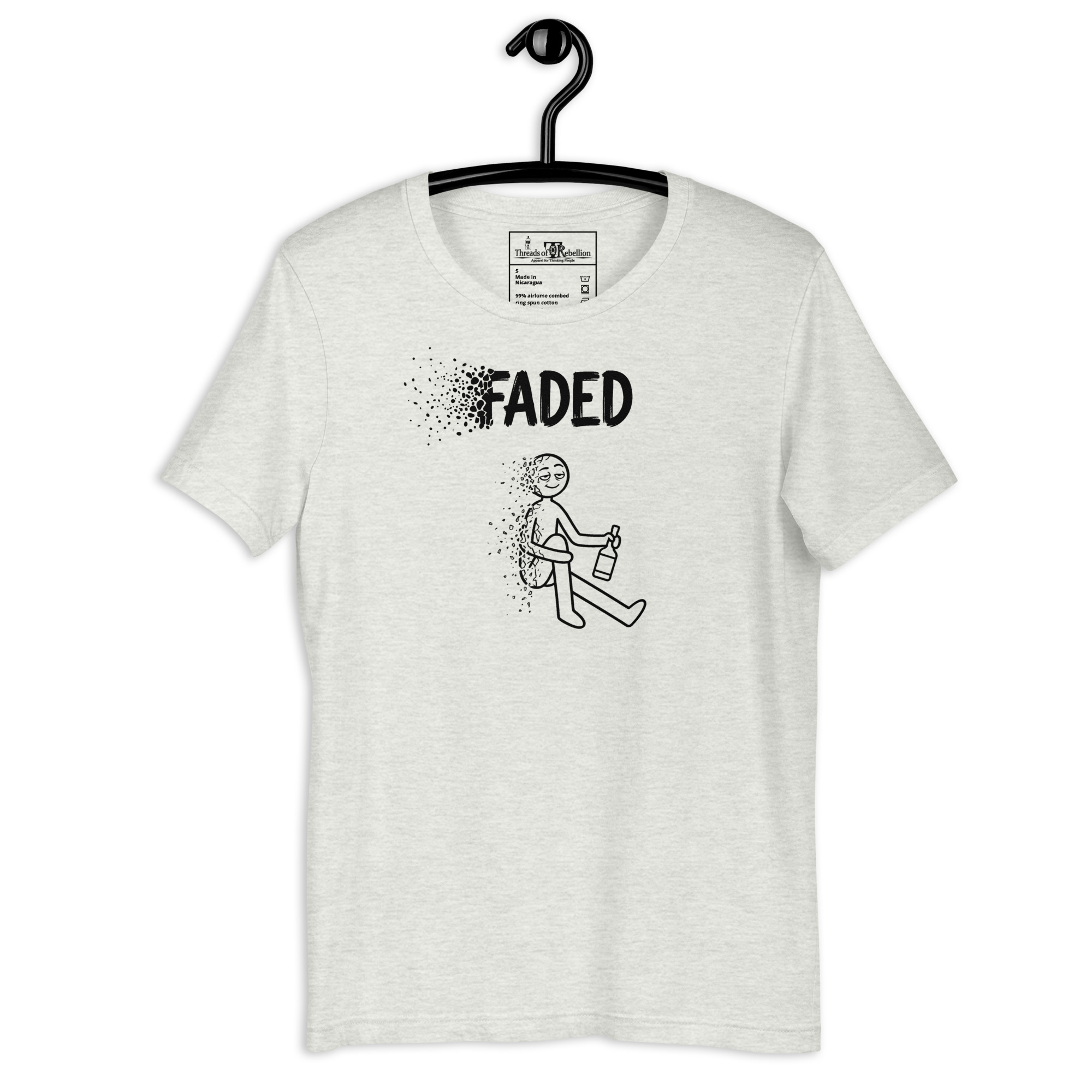 Faded A | AG | T-Shirt | Light - Image 74