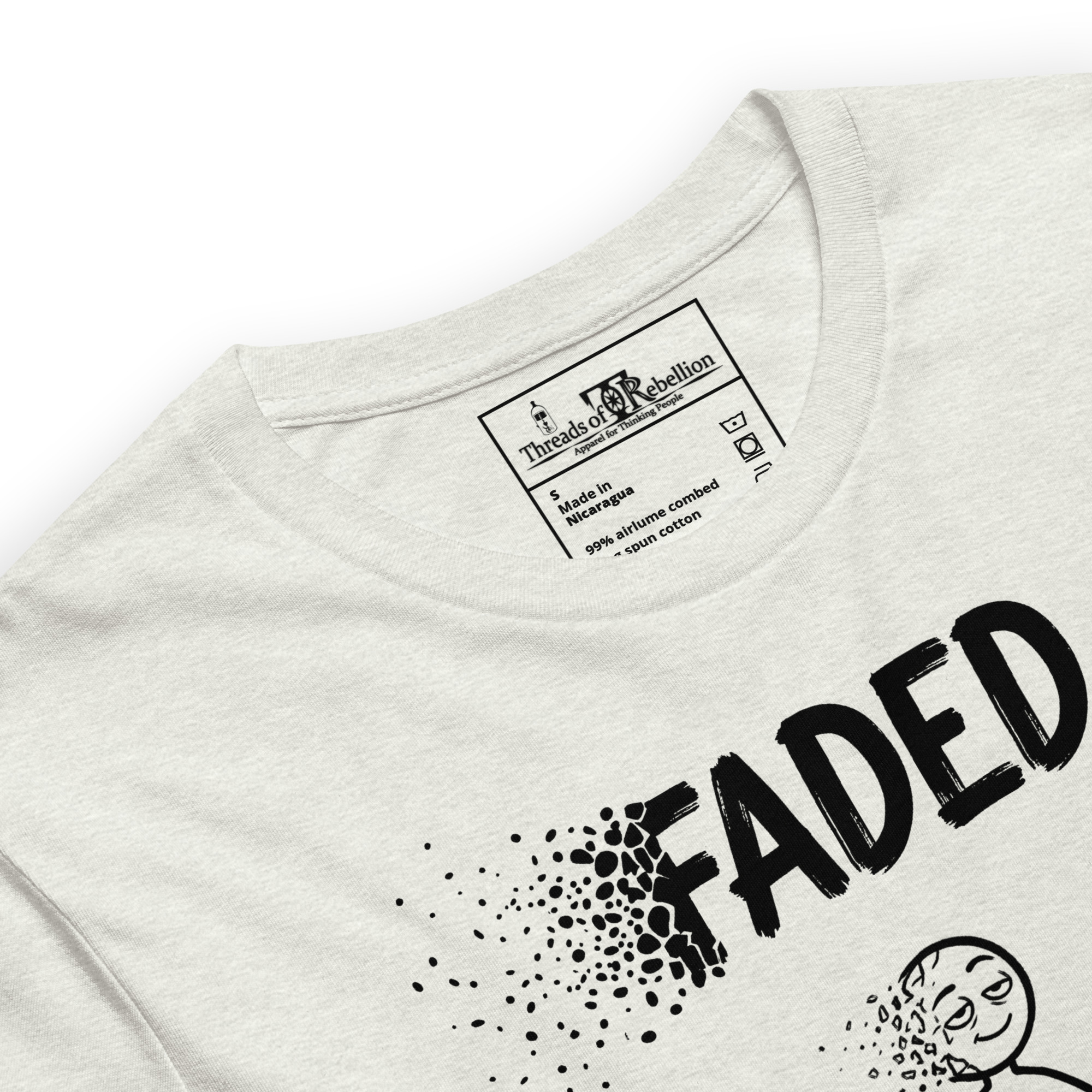 Faded A | AG | T-Shirt | Light - Image 39