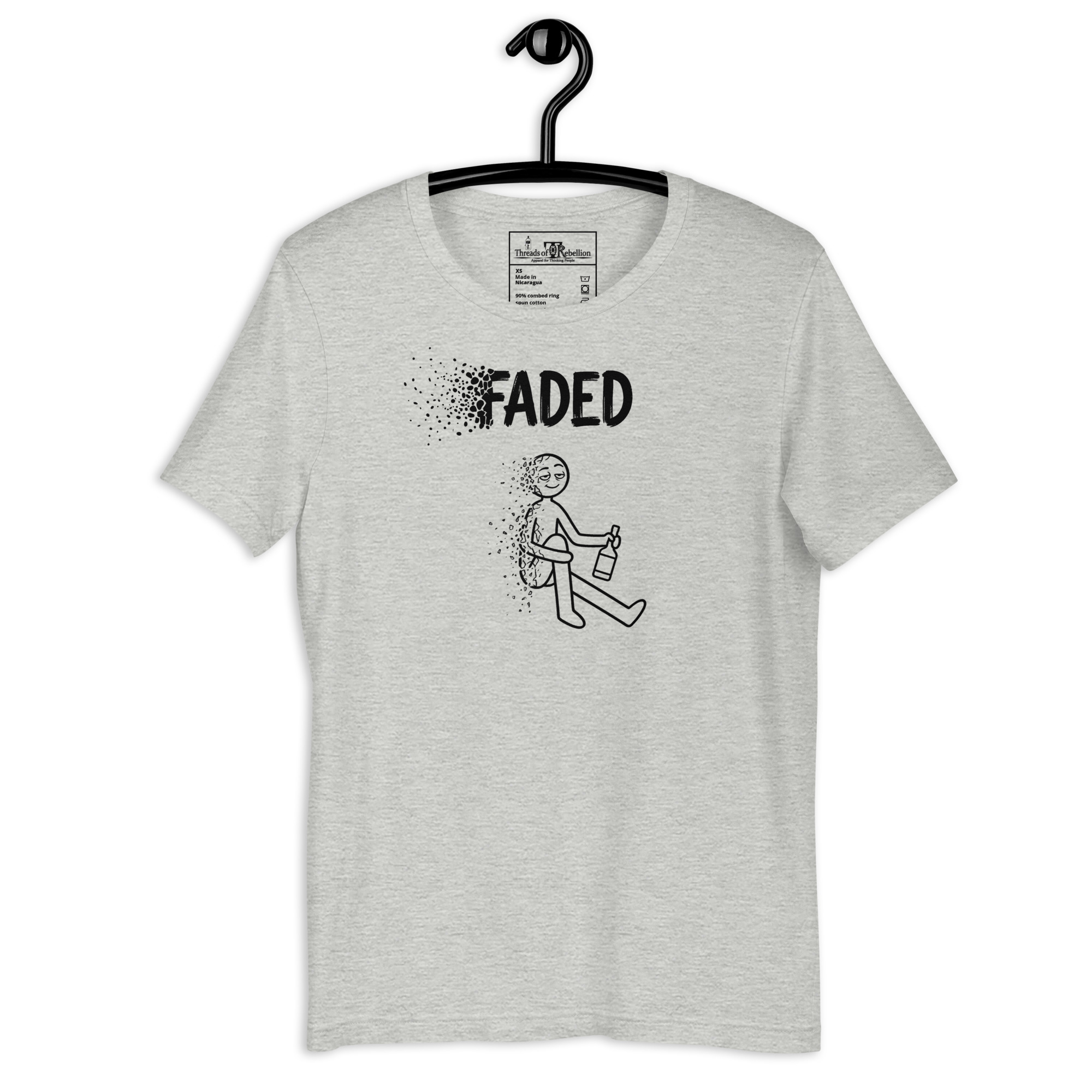 Faded A | AG | T-Shirt | Light - Image 71