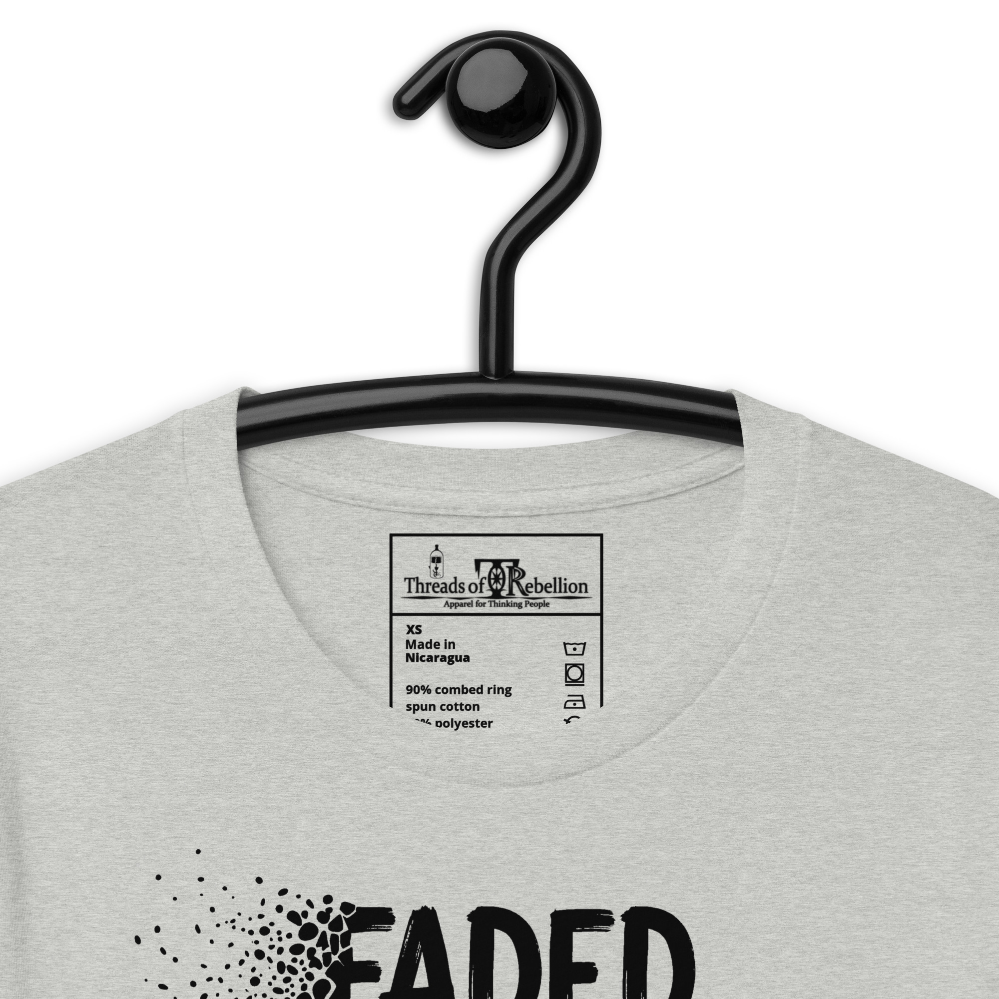 Faded A | AG | T-Shirt | Light - Image 73