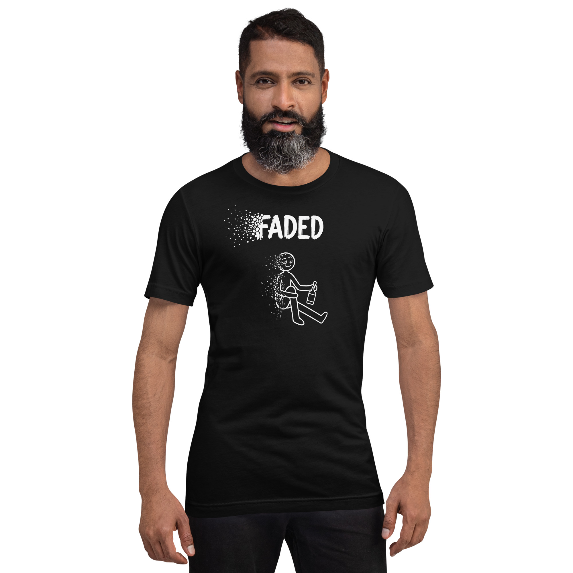 Faded A | AG | T-Shirt | Dark - Image 31