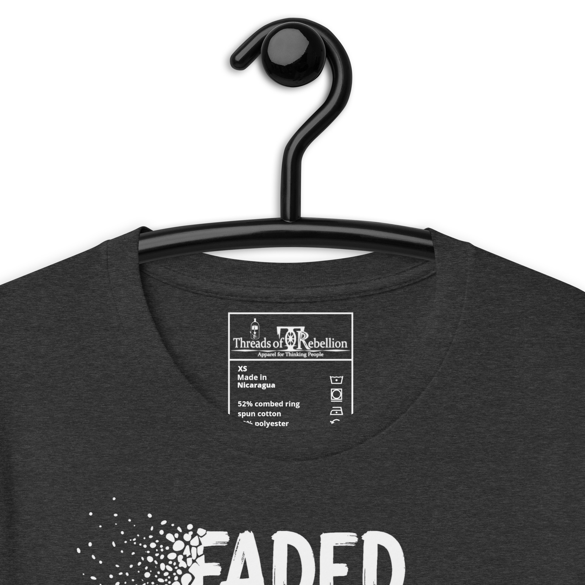Faded A | AG | T-Shirt | Dark - Image 60