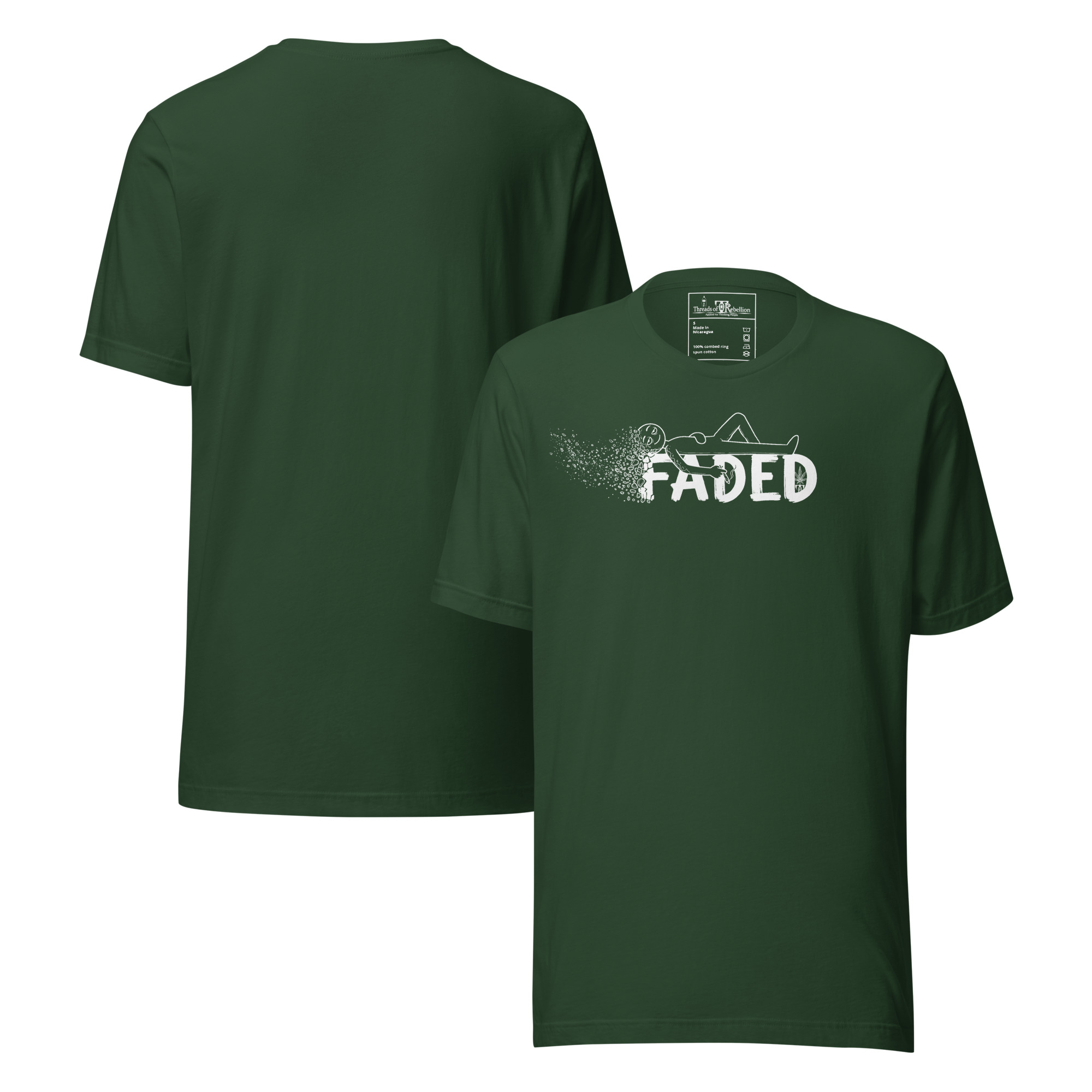 Faded AF M | AG | T-Shirt | Dark - Image 28