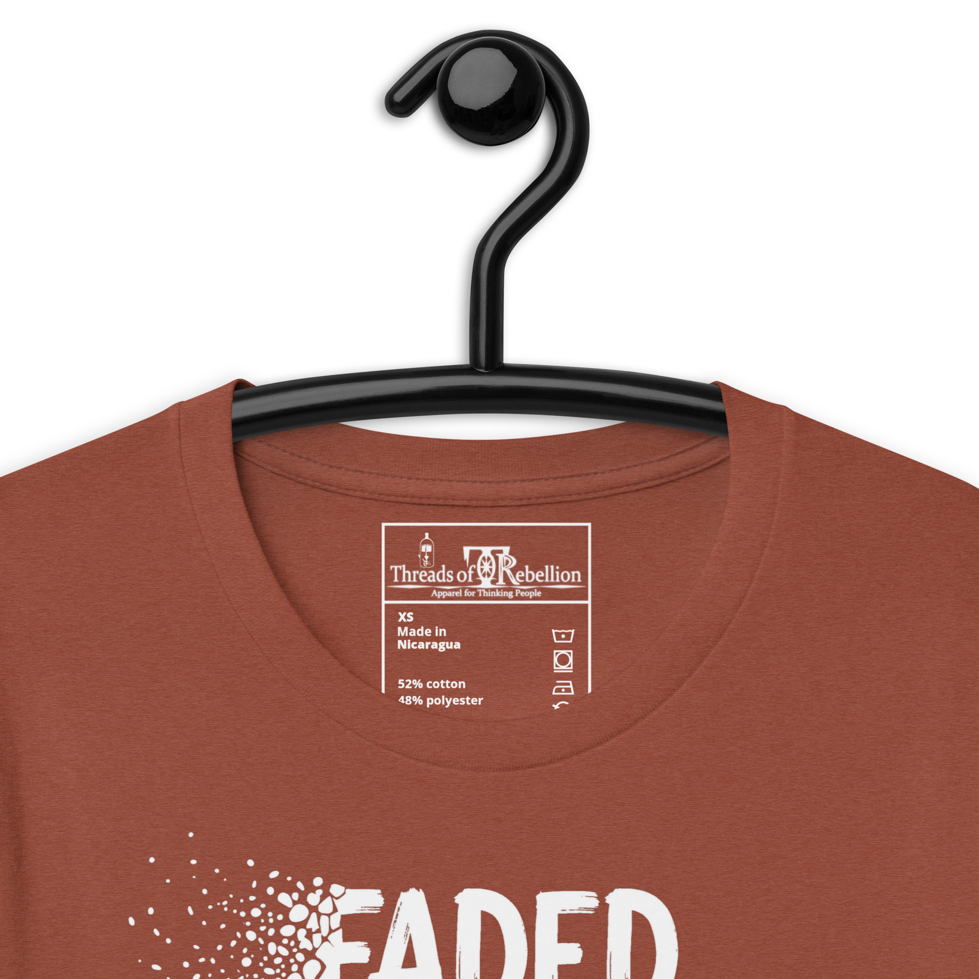 Faded A | AG | T-Shirt | Dark - Image 42