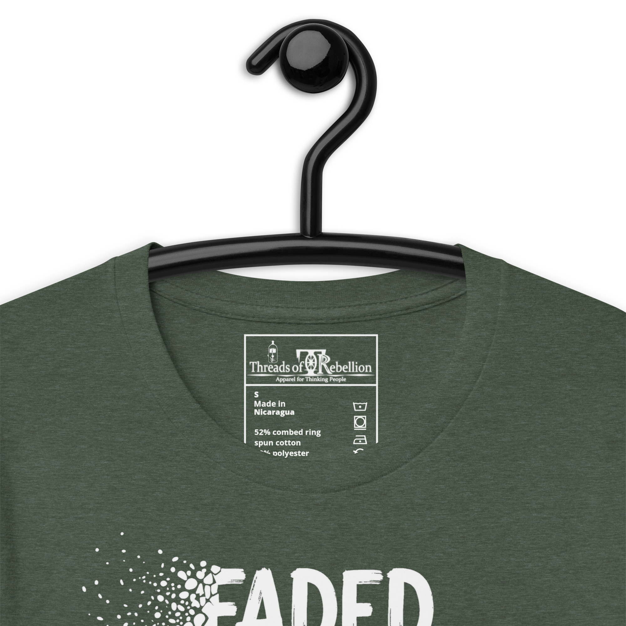 Faded A | AG | T-Shirt | Dark - Image 69