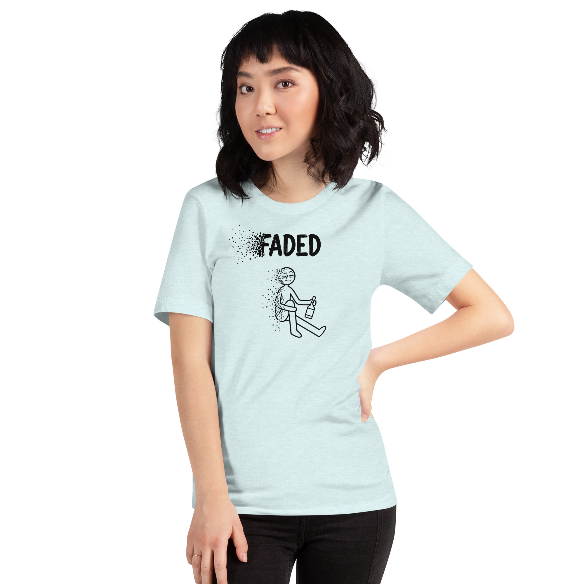 Faded A | AG | T-Shirt | Light - Image 19