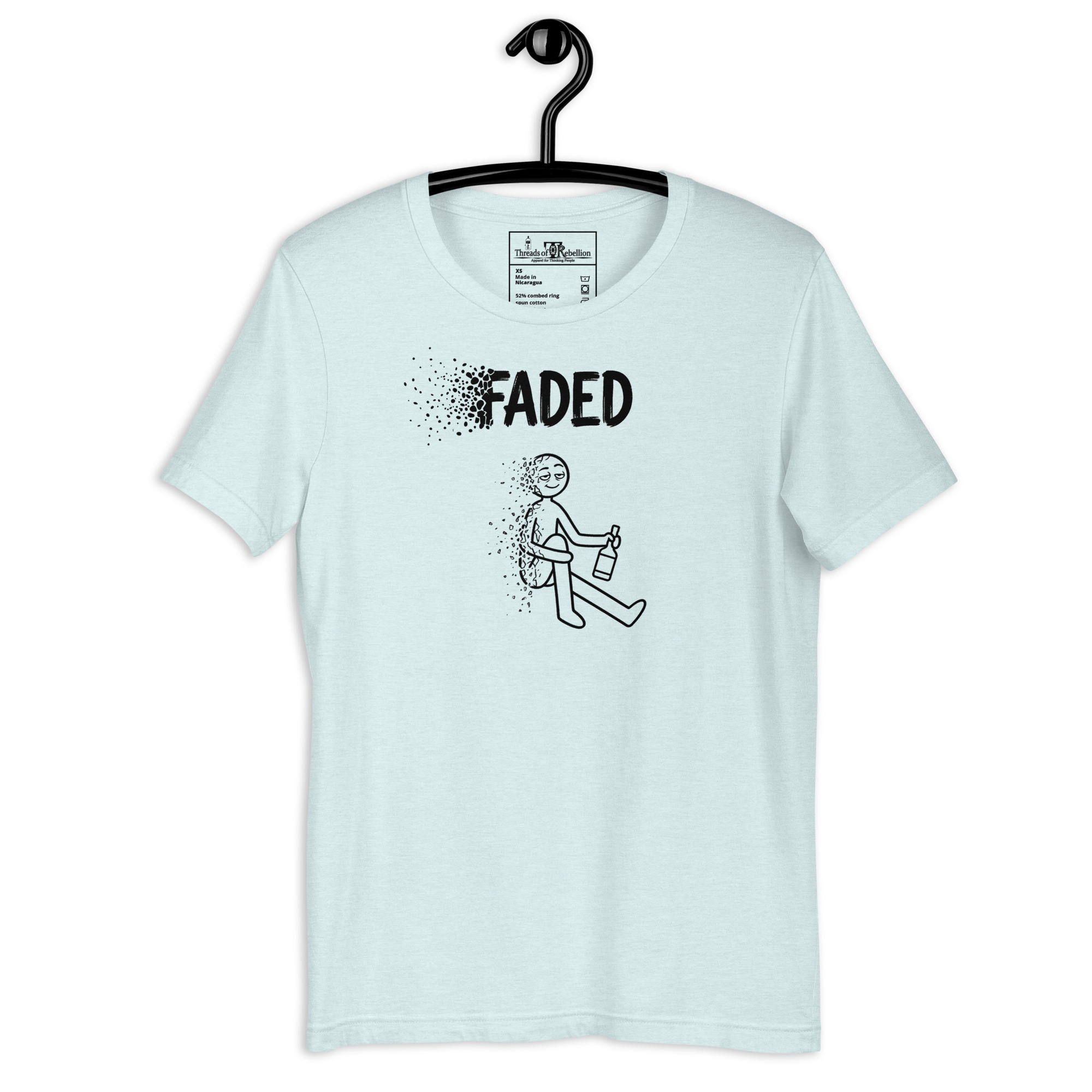Faded A | AG | T-Shirt | Light - Image 65
