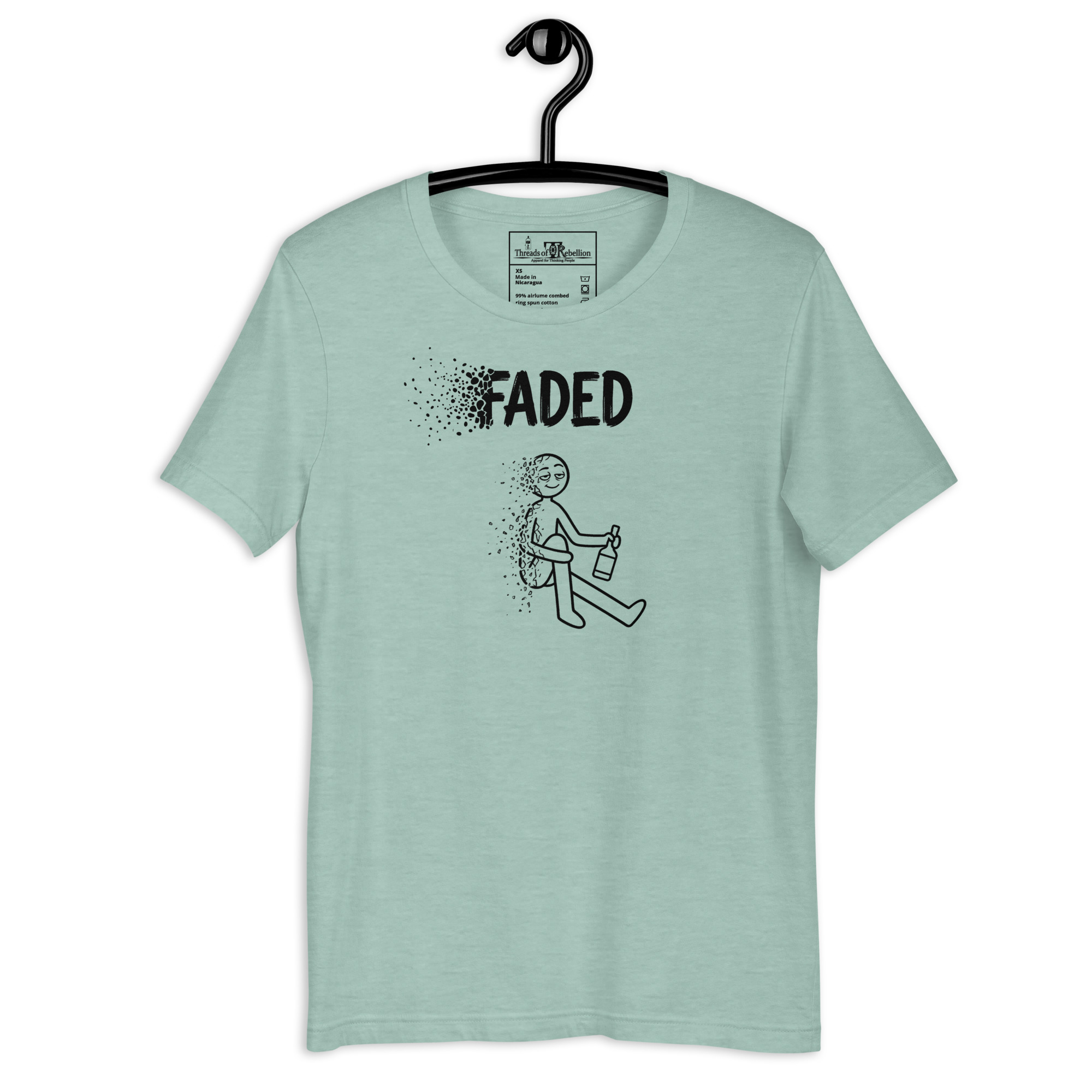 Faded A | AG | T-Shirt | Light - Image 68