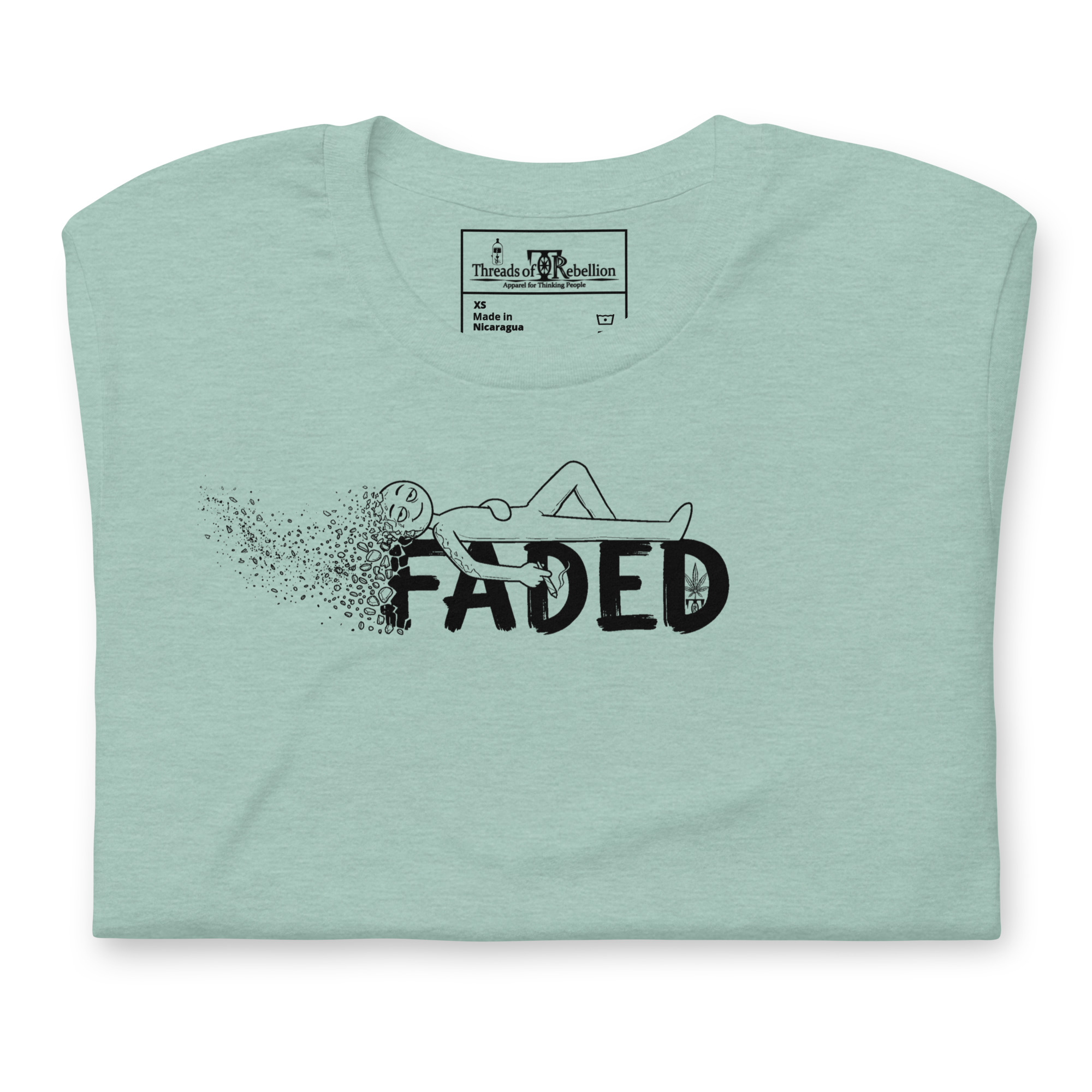 Faded AF M | AG | T-Shirt | Light - Image 2