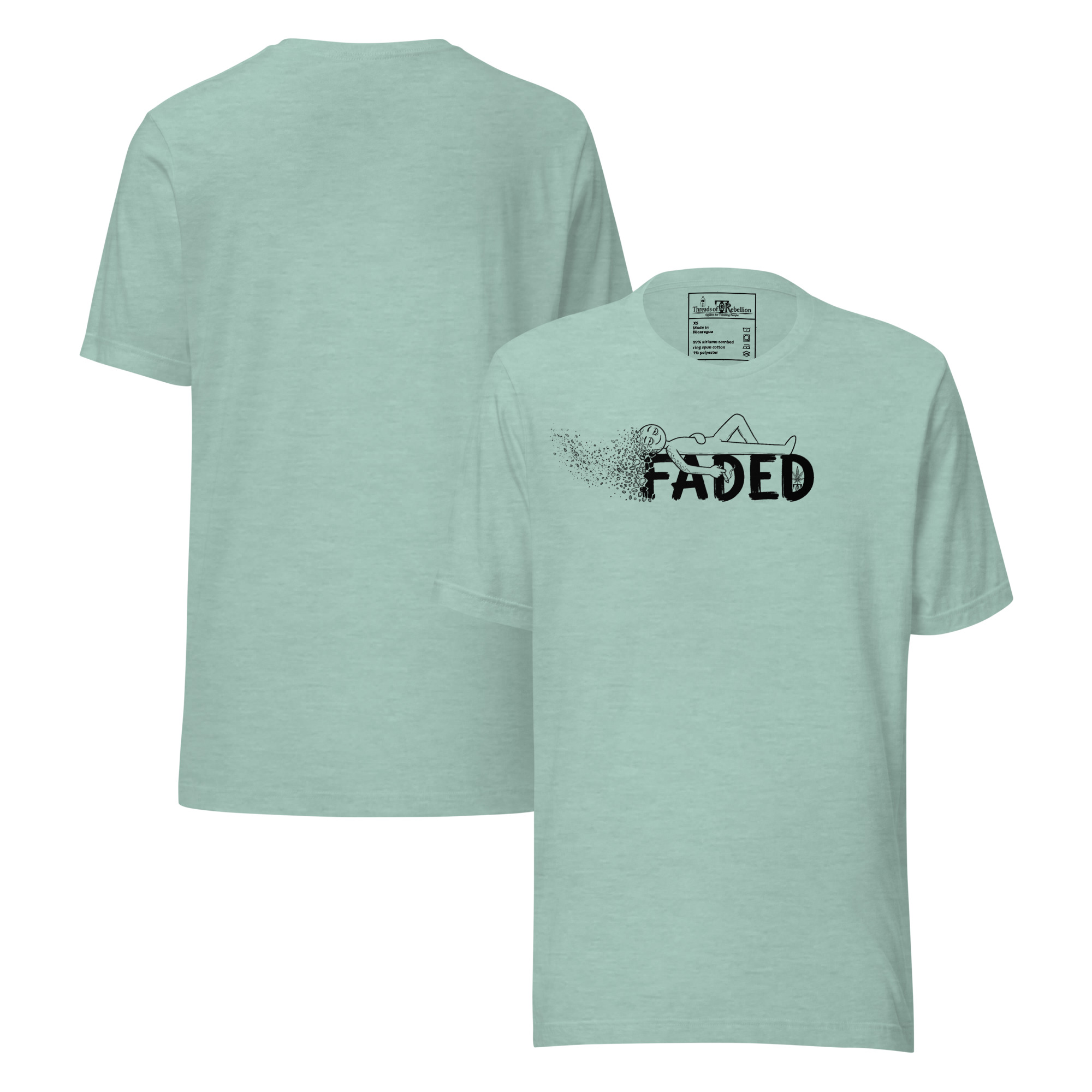 Faded AF M | AG | T-Shirt | Light - Image 13