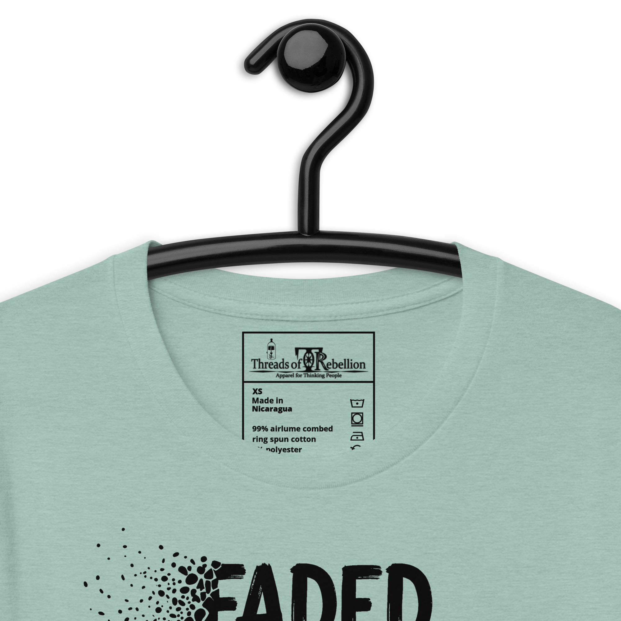Faded A | AG | T-Shirt | Light - Image 70