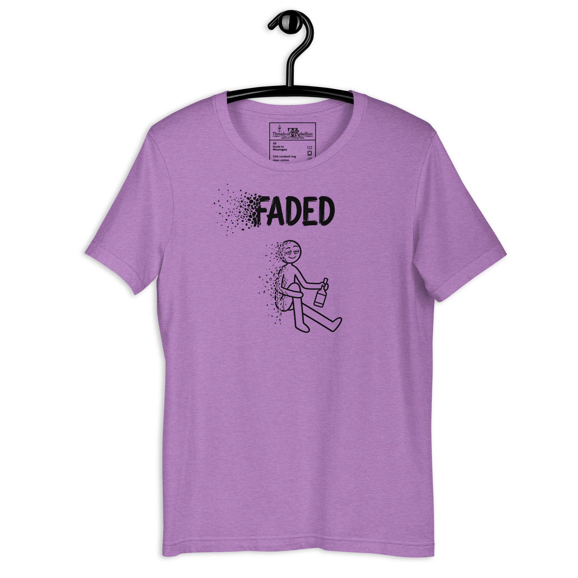 Faded A | AG | T-Shirt | Light - Image 59