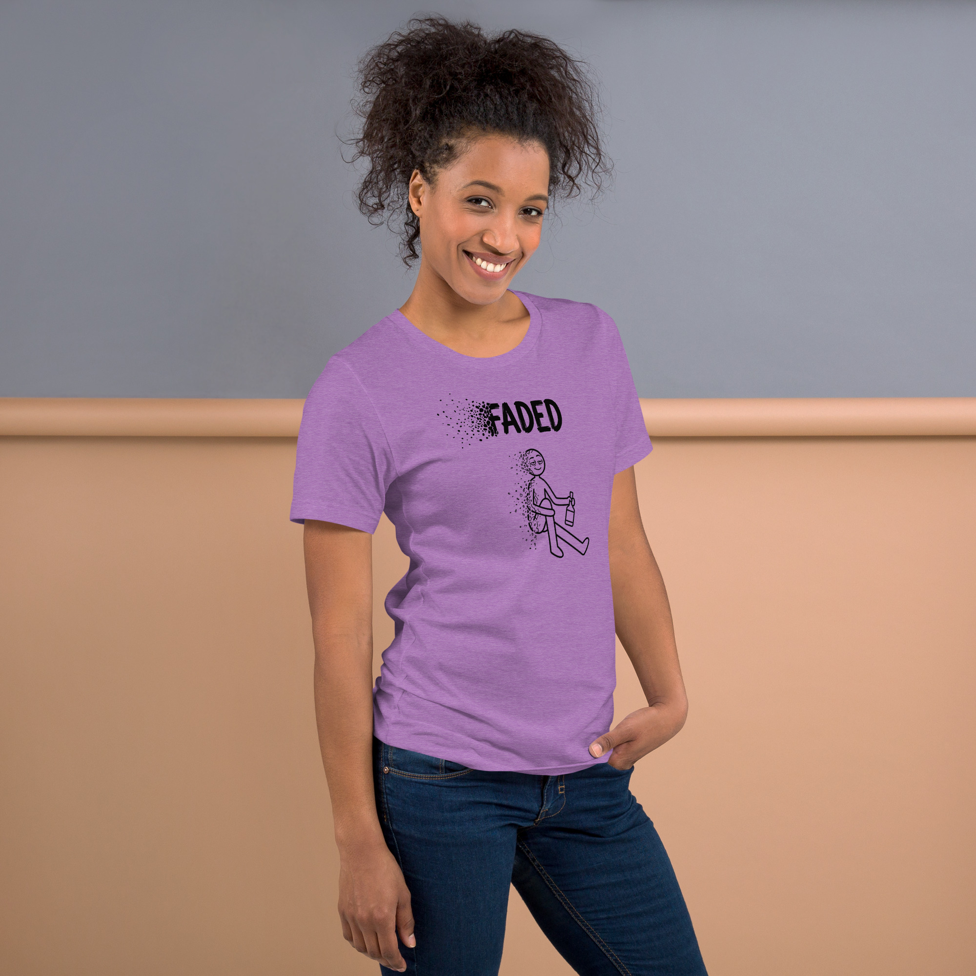 Faded A | AG | T-Shirt | Light - Image 11