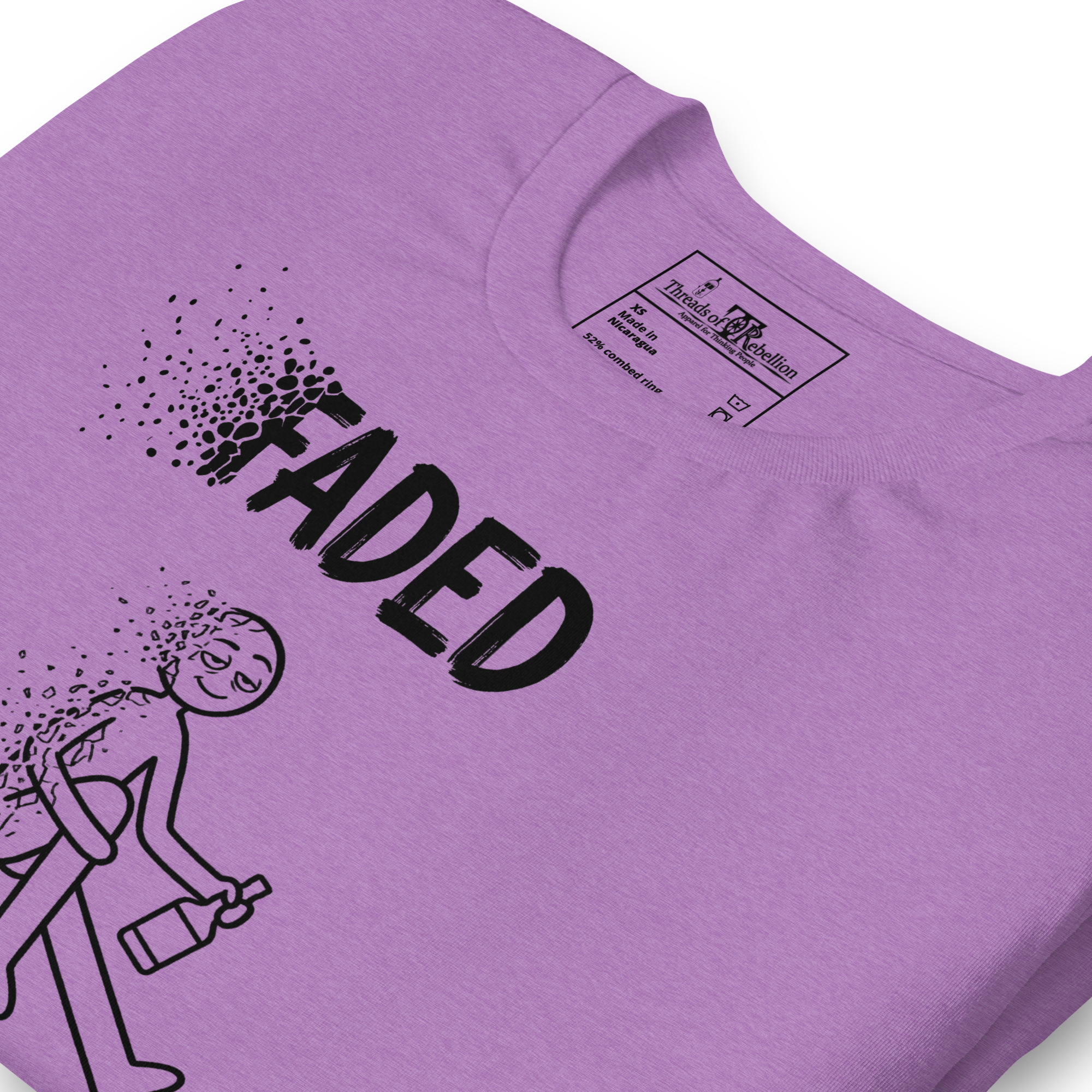 Faded A | AG | T-Shirt | Light - Image 12