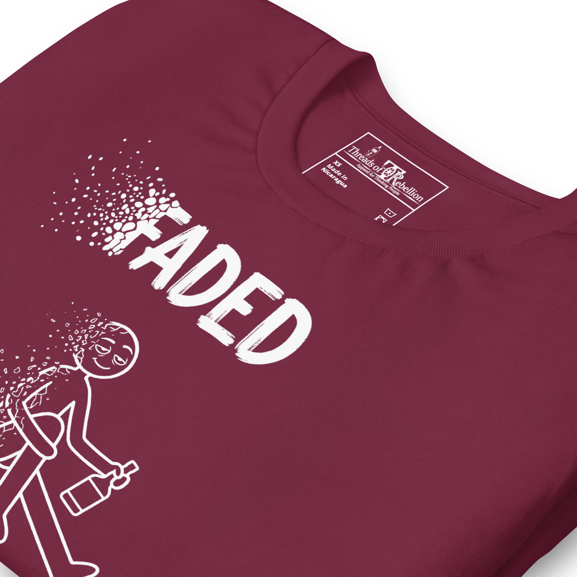 Faded A | AG | T-Shirt | Dark - Image 29