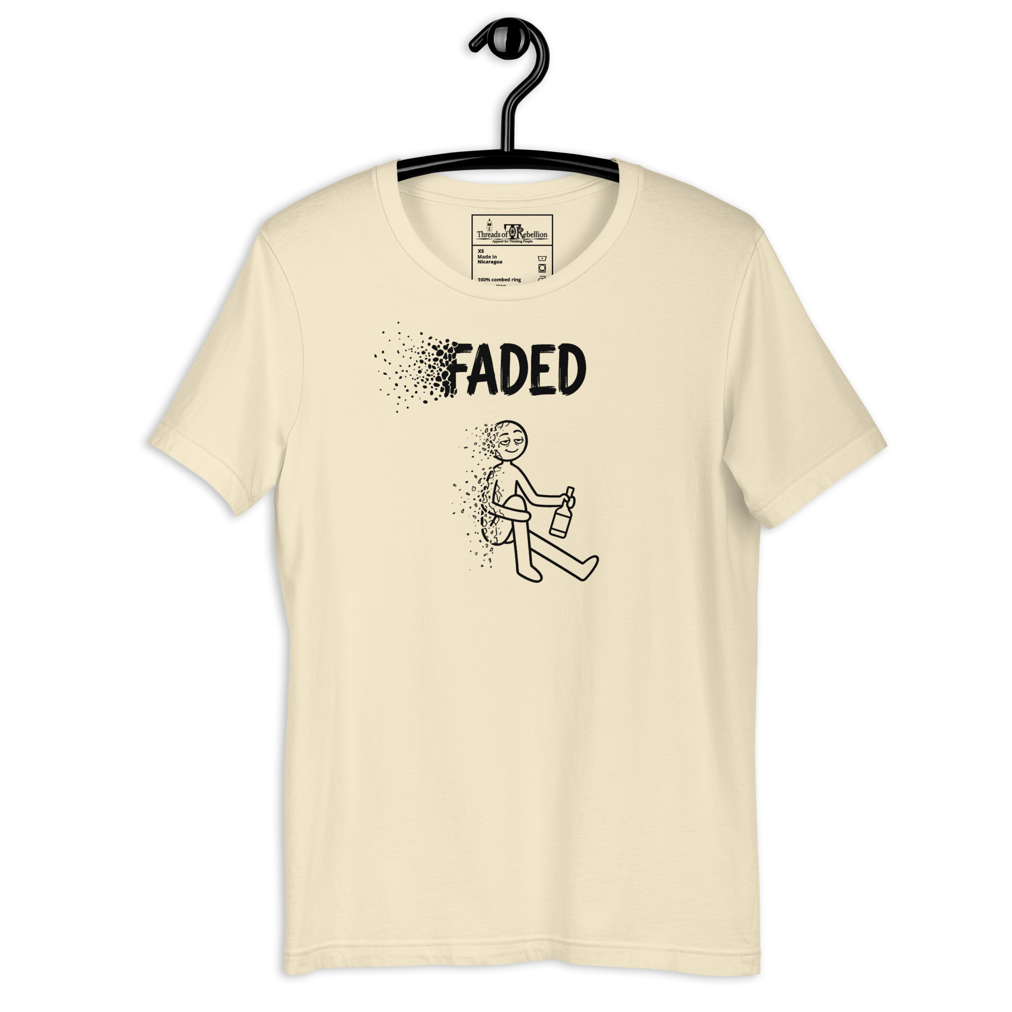 Faded A | AG | T-Shirt | Light - Image 41