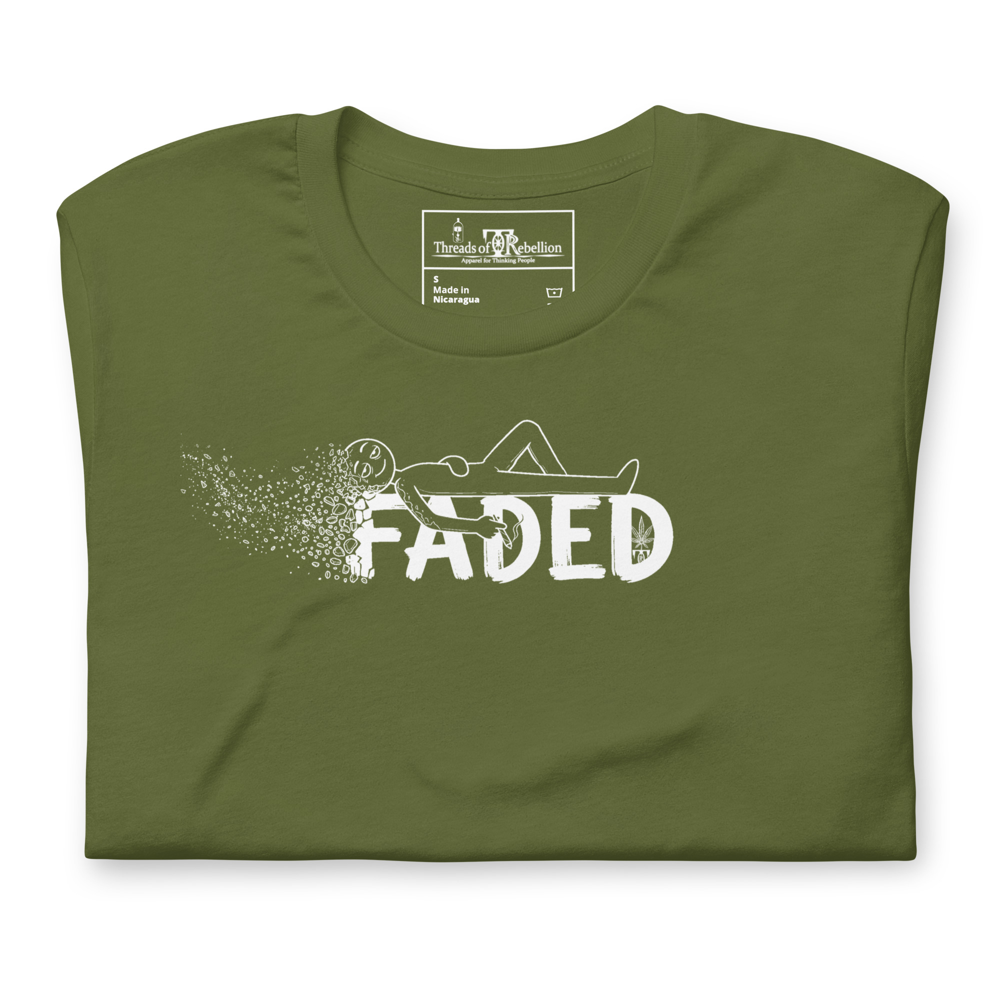 Faded AF M | AG | T-Shirt | Dark - Image 2