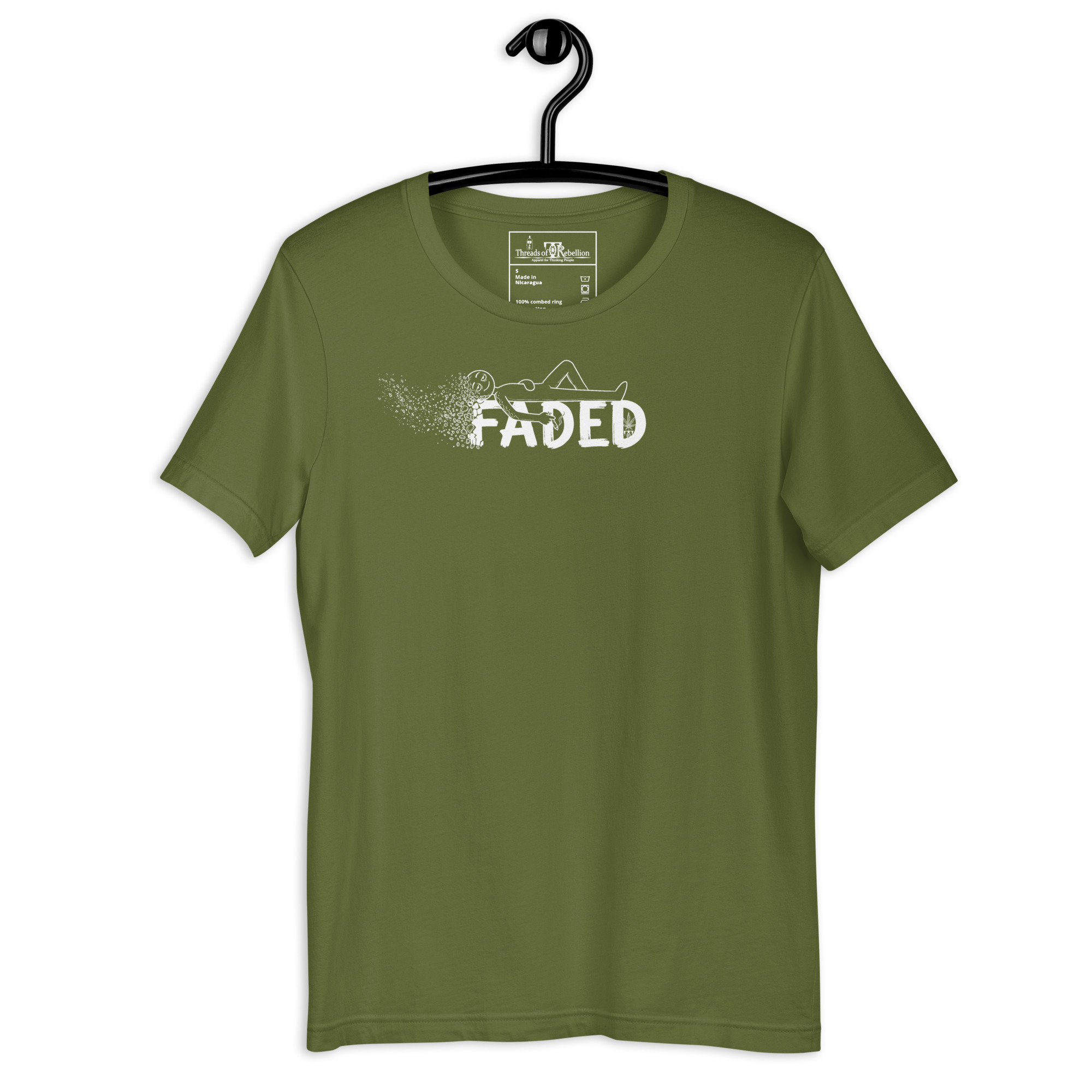 Faded AF M | AG | T-Shirt | Dark - Image 64