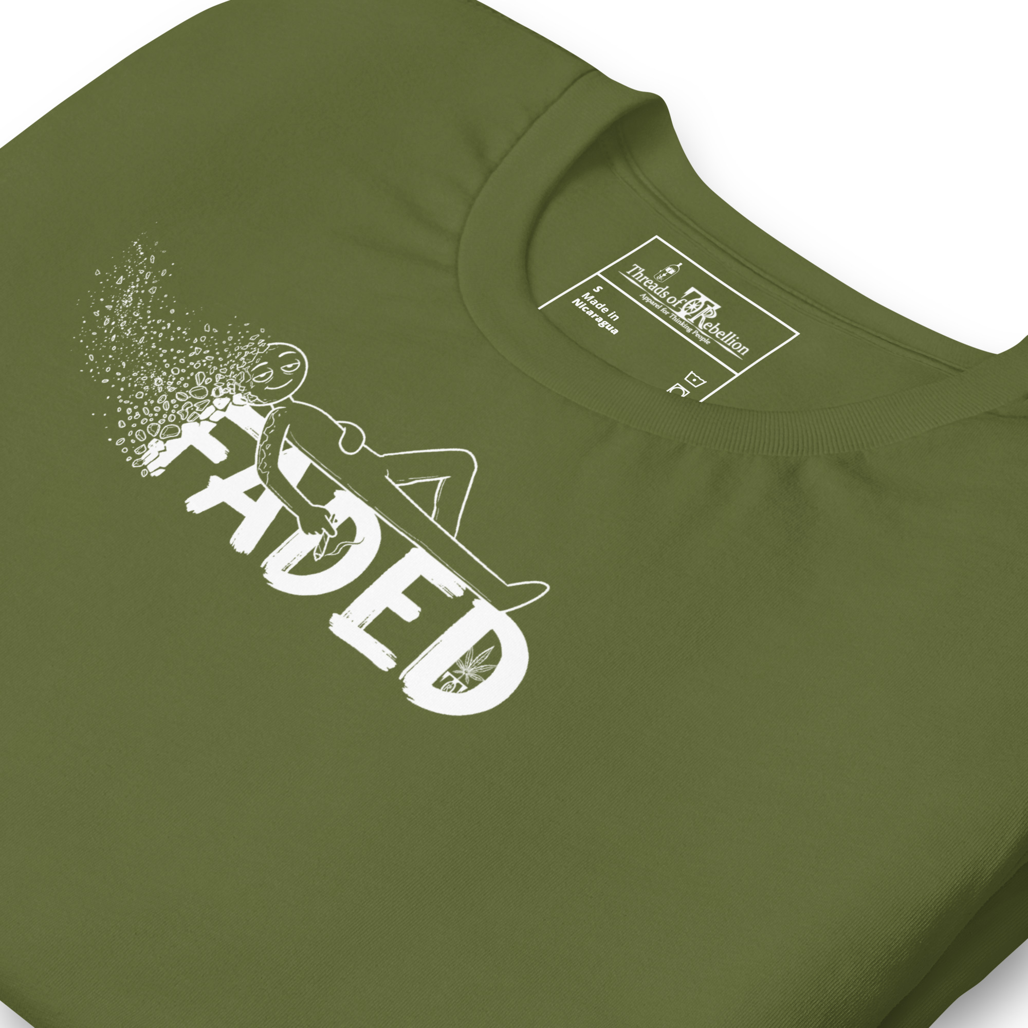 Faded AF M | AG | T-Shirt | Dark - Image 7