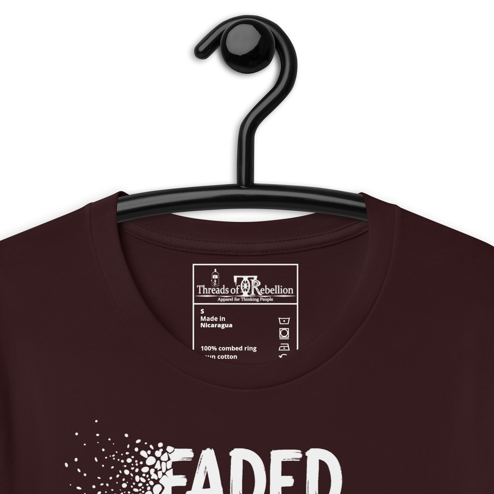 Faded A | AG | T-Shirt | Dark - Image 51