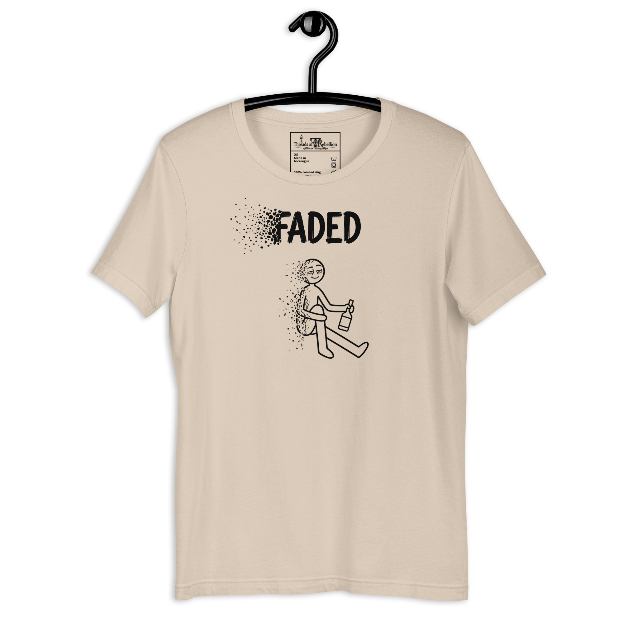 Faded A | AG | T-Shirt | Light - Image 50