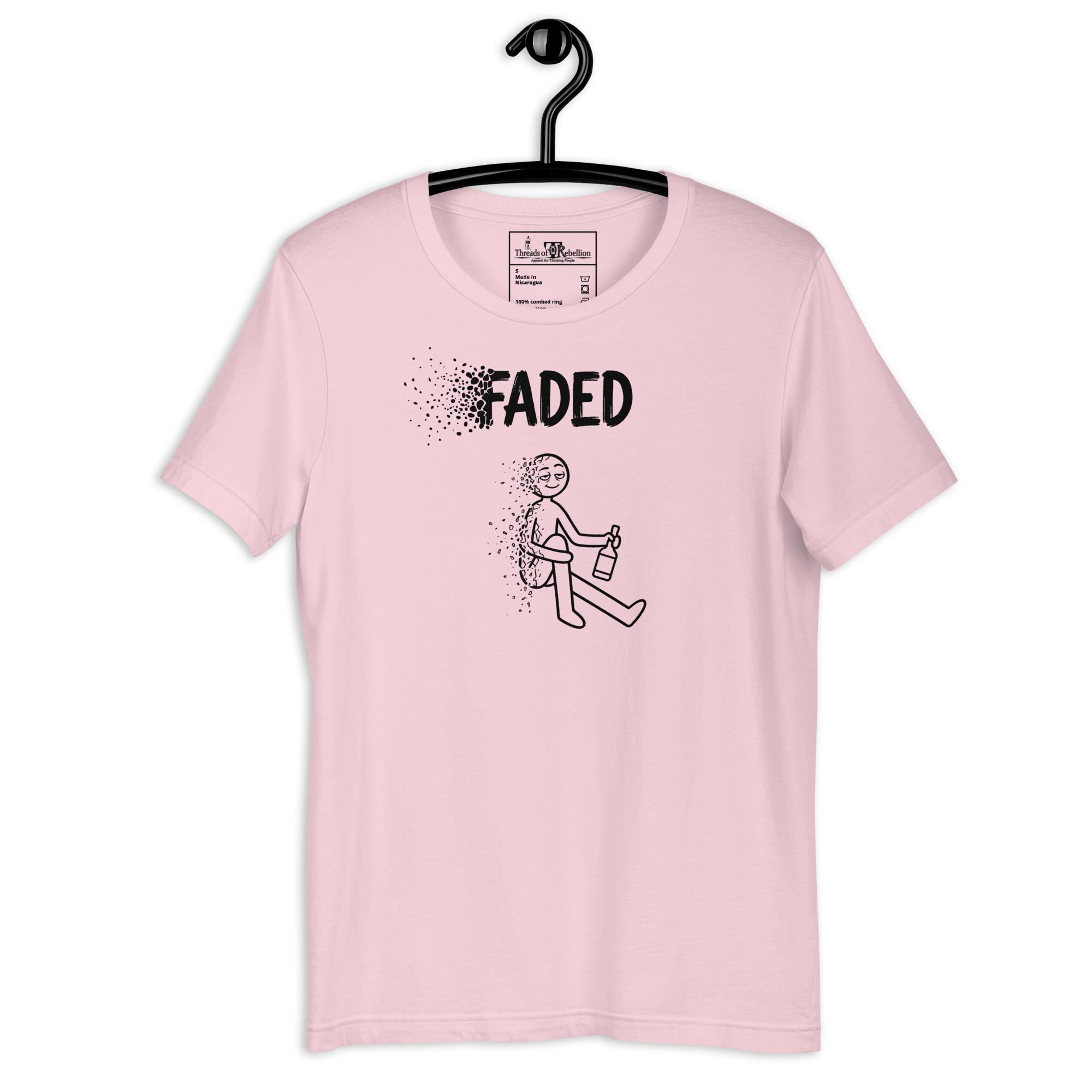 Faded A | AG | T-Shirt | Light - Image 56