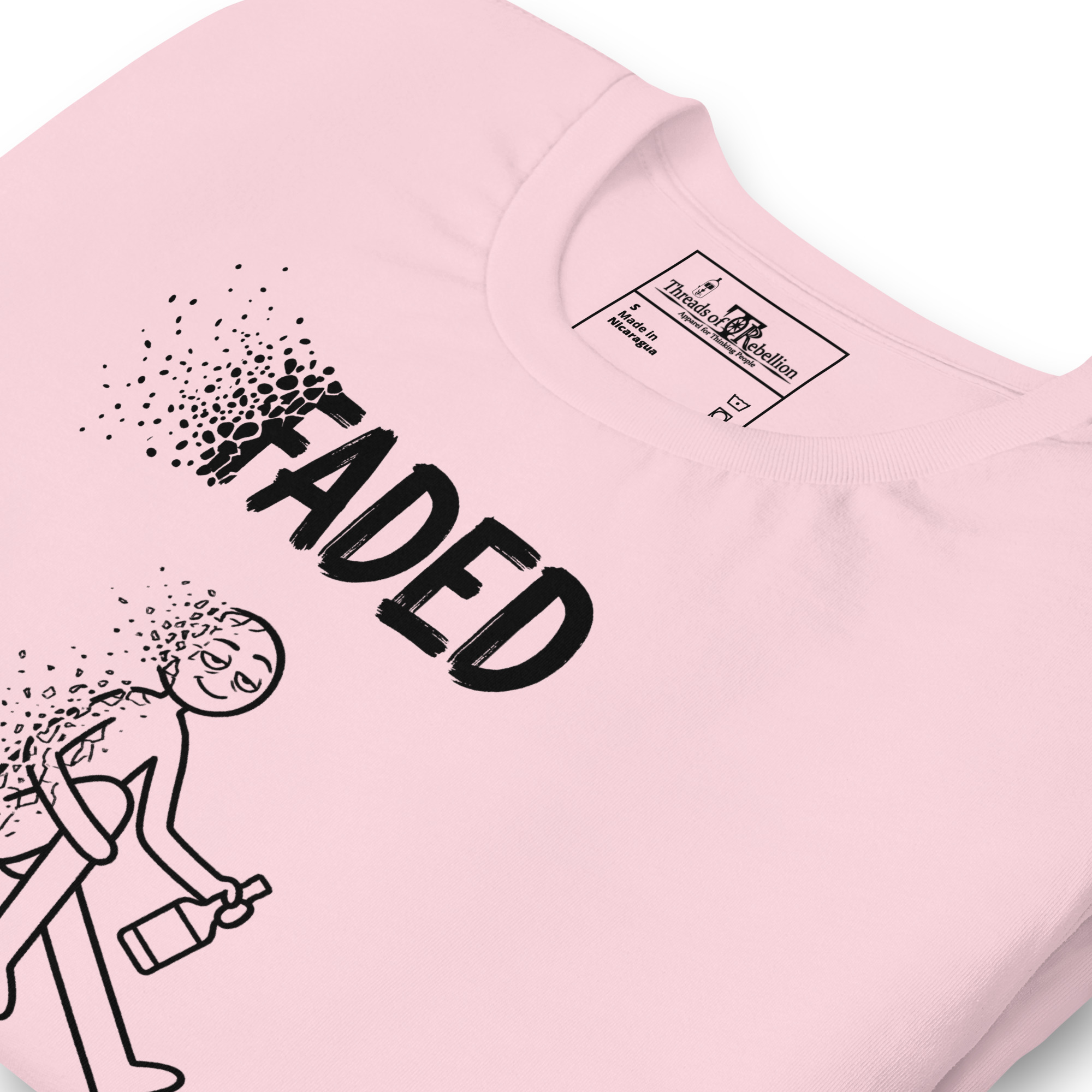 Faded A | AG | T-Shirt | Light - Image 38