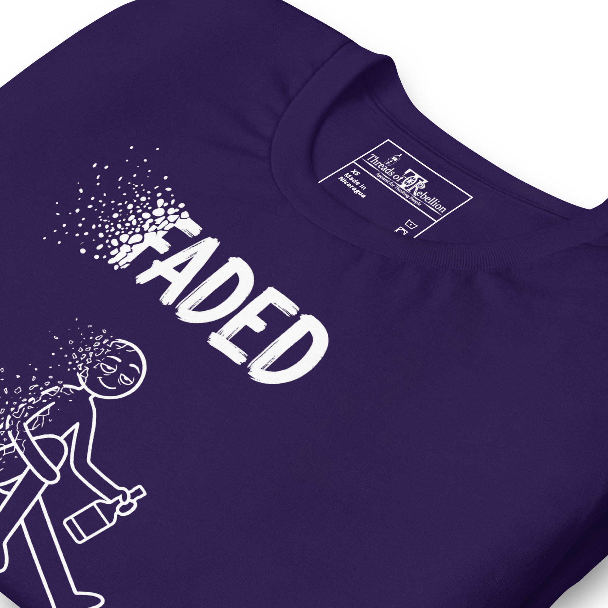 Faded A | AG | T-Shirt | Dark - Image 19